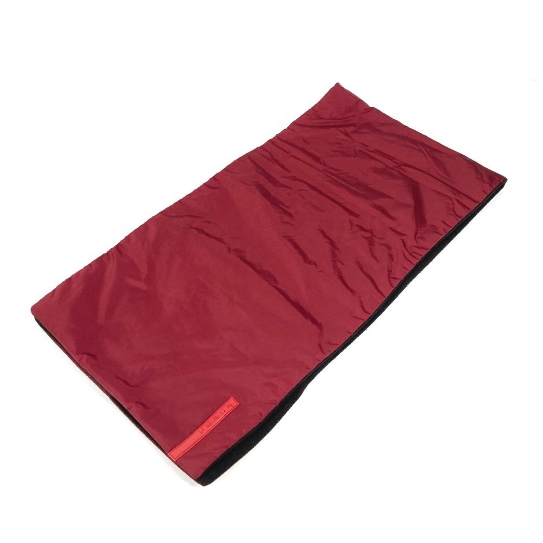 PRADA Sport Logo Accessory Scarf Nylon Men's Red