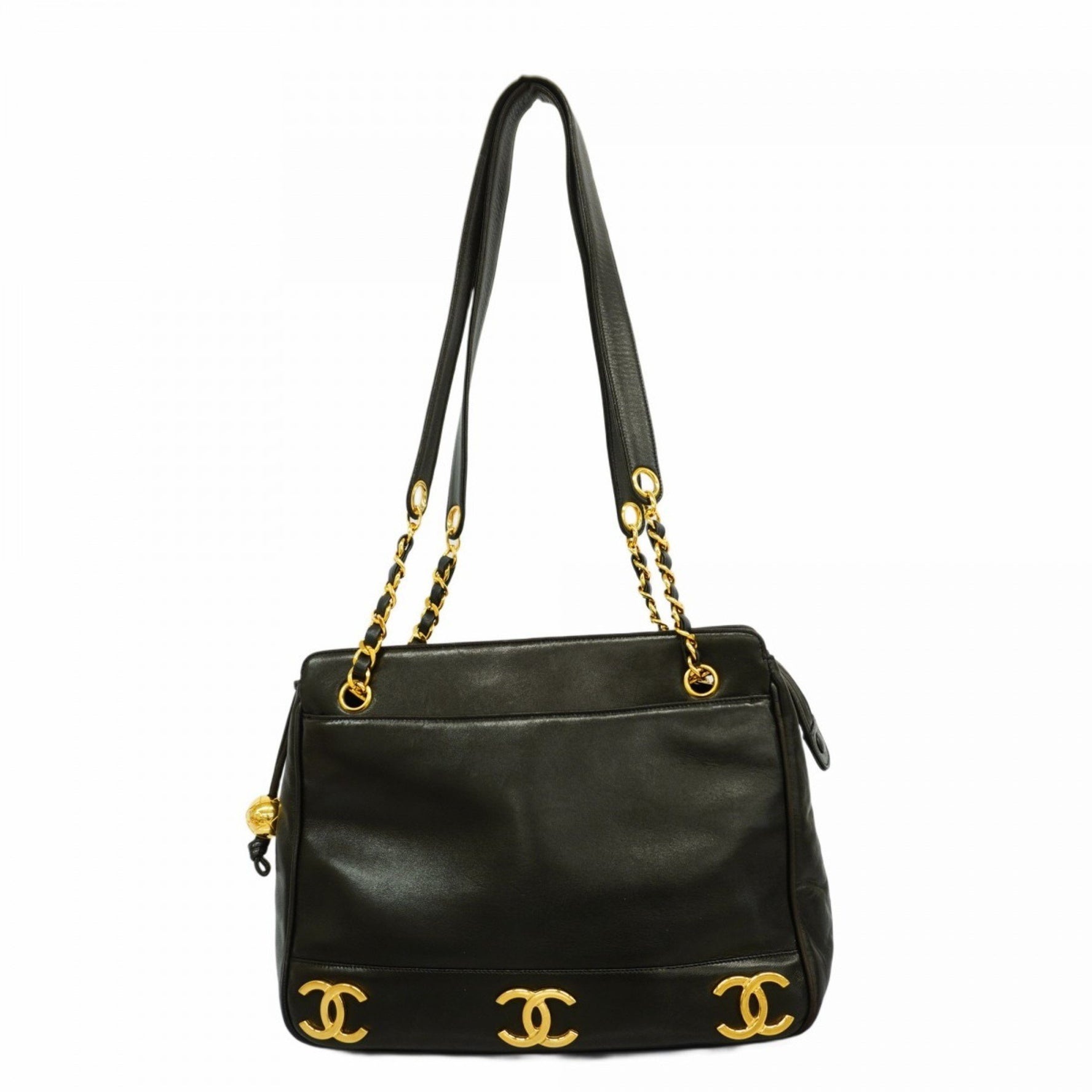 Chanel Tote Bag Triple Coco Lambskin
