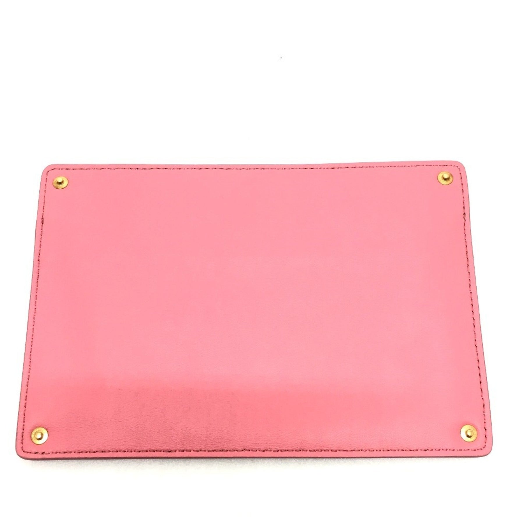FENDI Peekaboo Bag-in-Pocket Flat Pouch, Leather, Like New