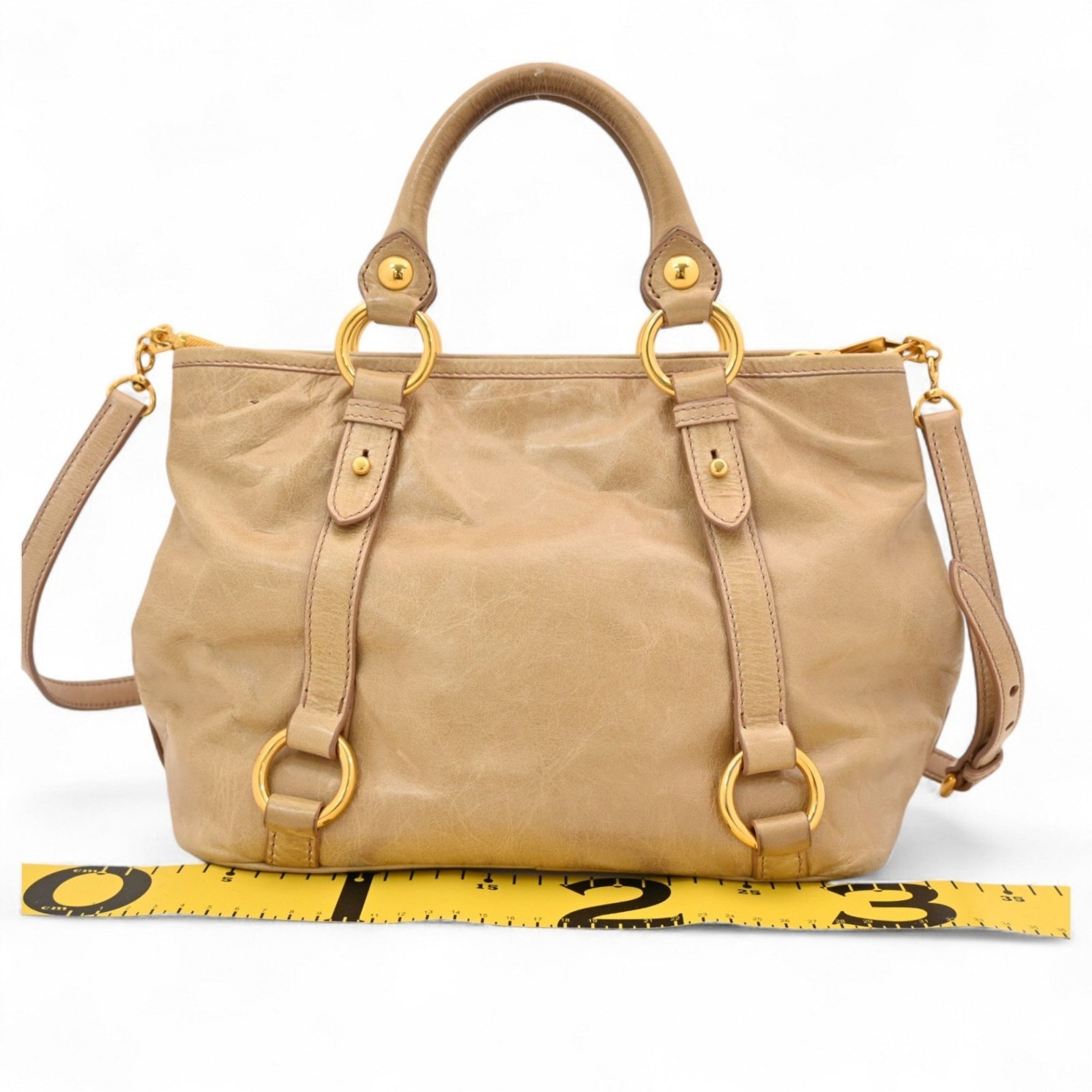 Miu Miu Miu handbag in leather and
