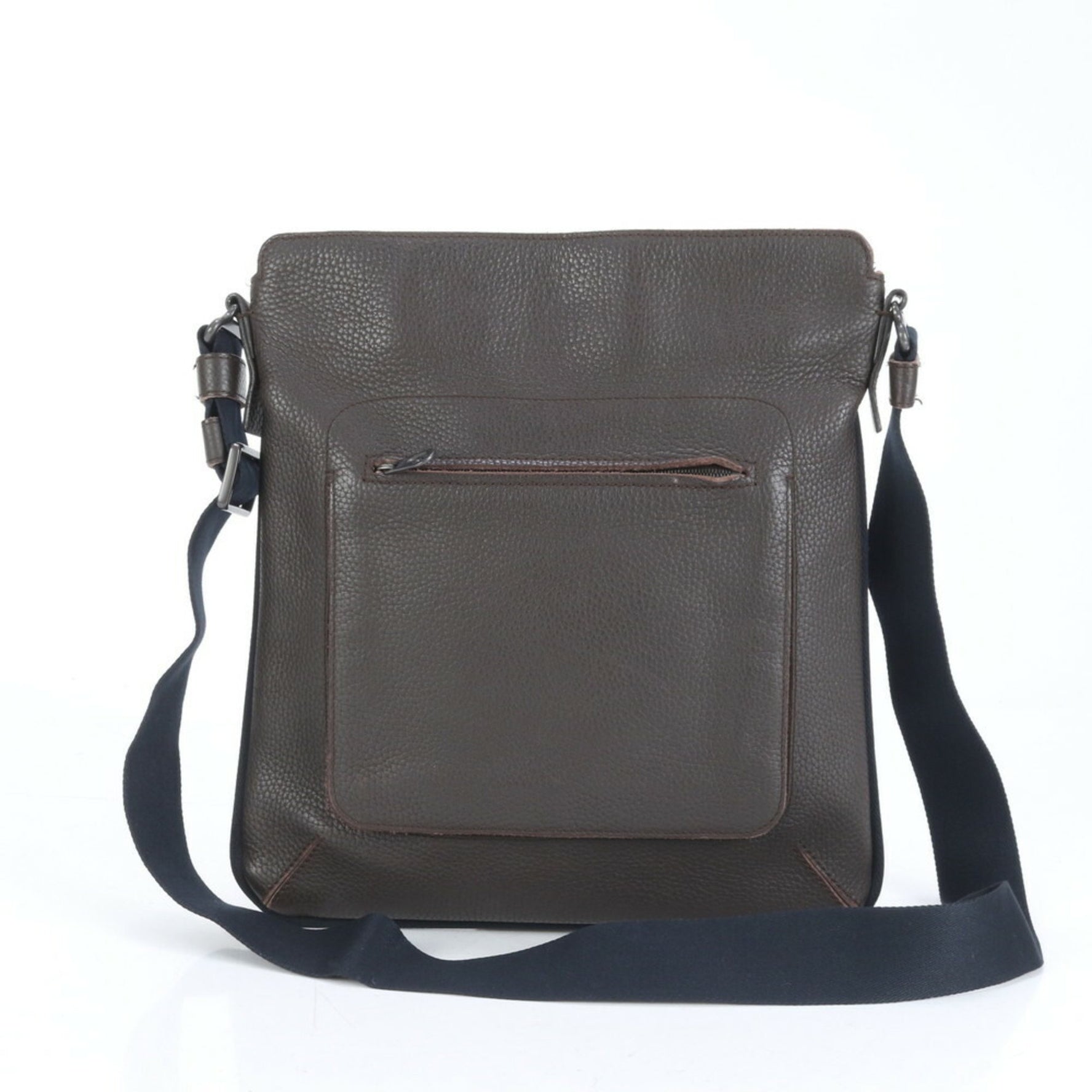 Bottega Veneta Leather Shoulder Bag, Tote Sacoche, Men's