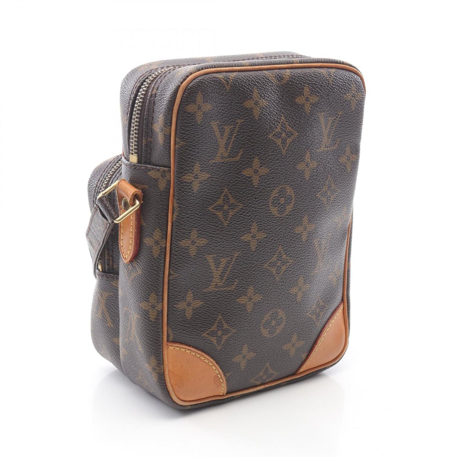Louis Vuitton Amazon Monogram Shoulder Bag, Coated Canvas and Leather, Brown