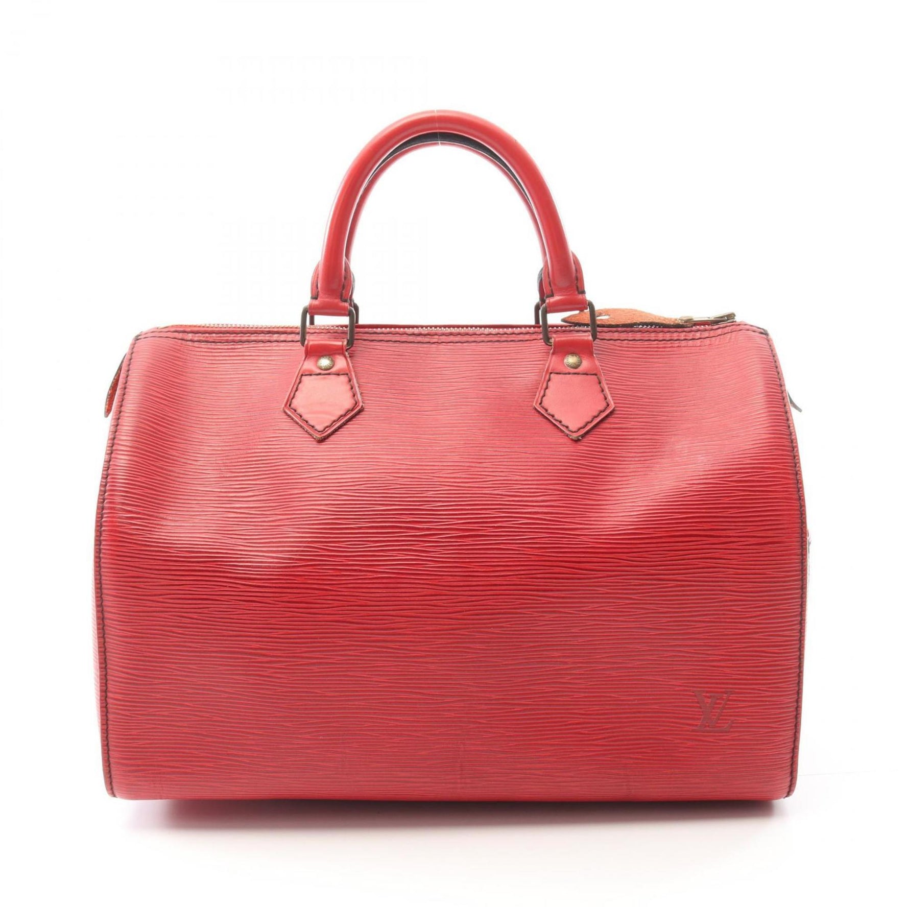 Louis Vuitton Speedy 30 Epi Castilian Red Handbag Leather Women's