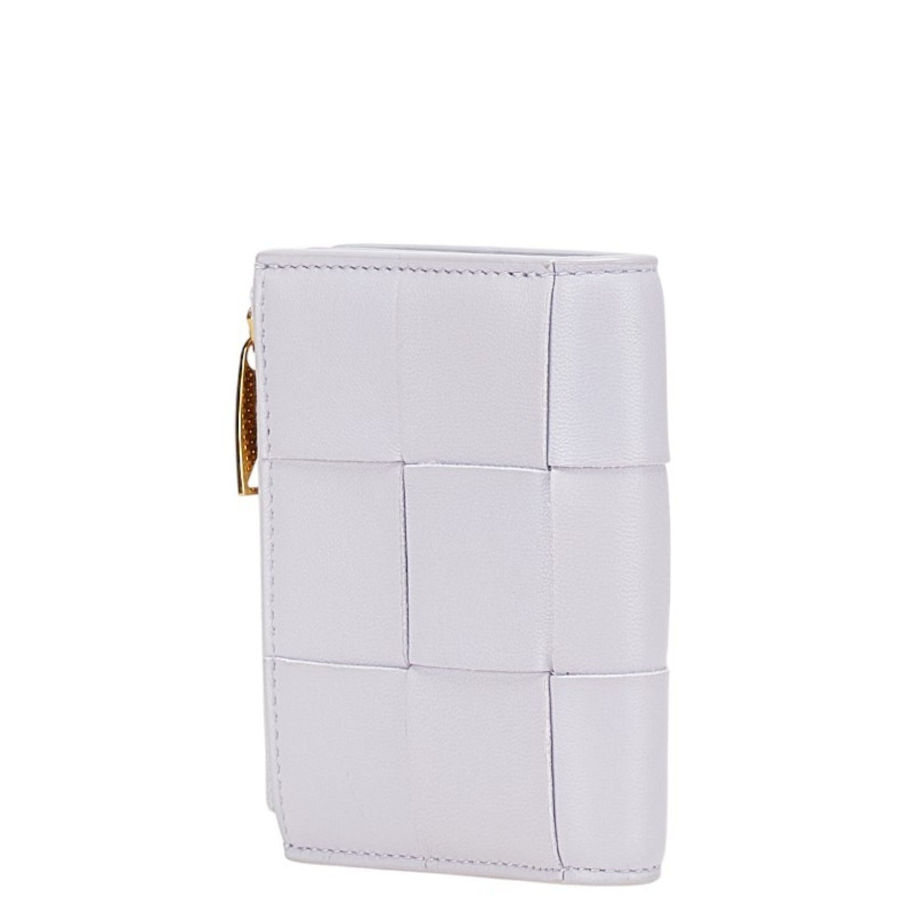 Bottega Veneta Maxi Intrecciato Bifold Wallet in Leather