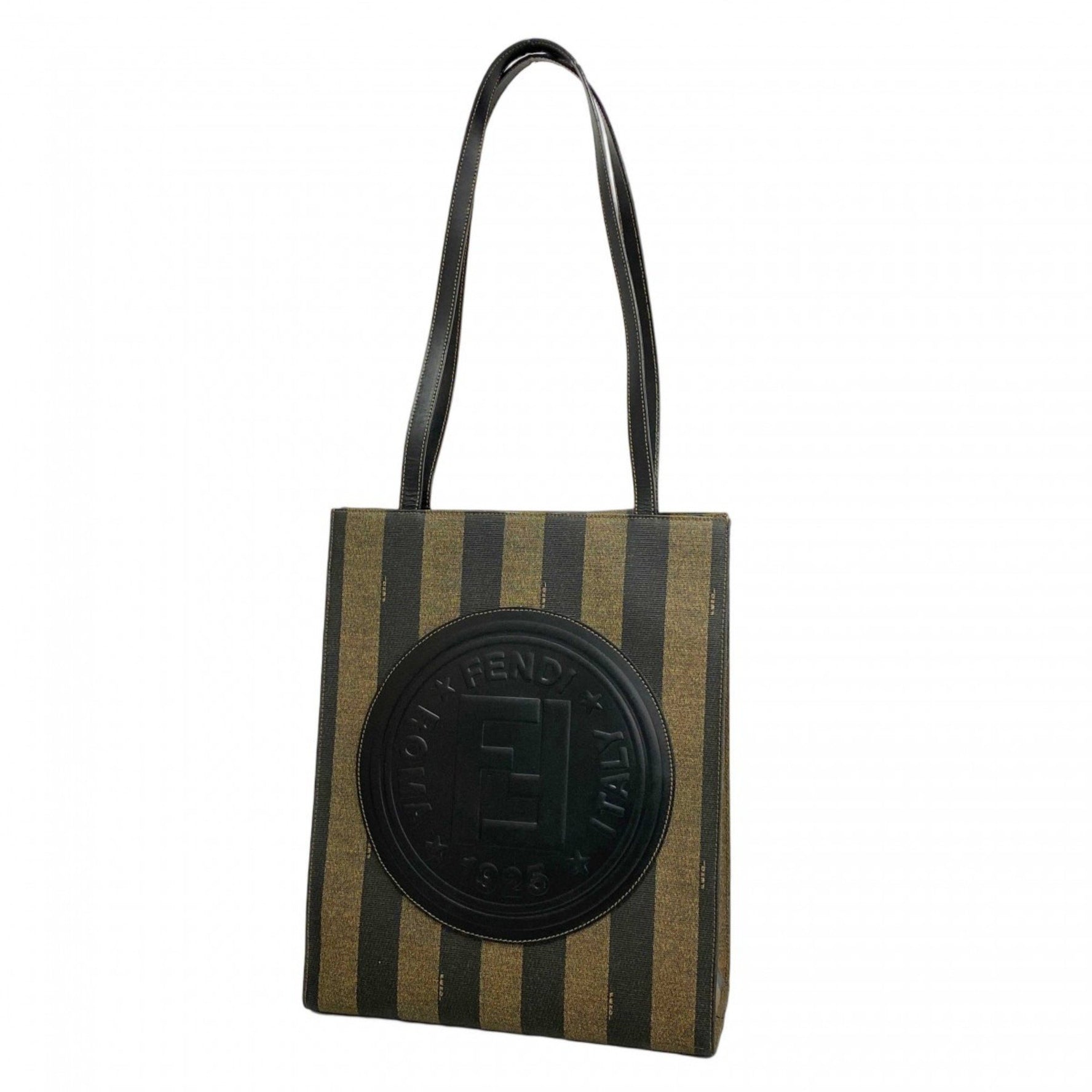 Fendi tote bag, pecan, brown, black