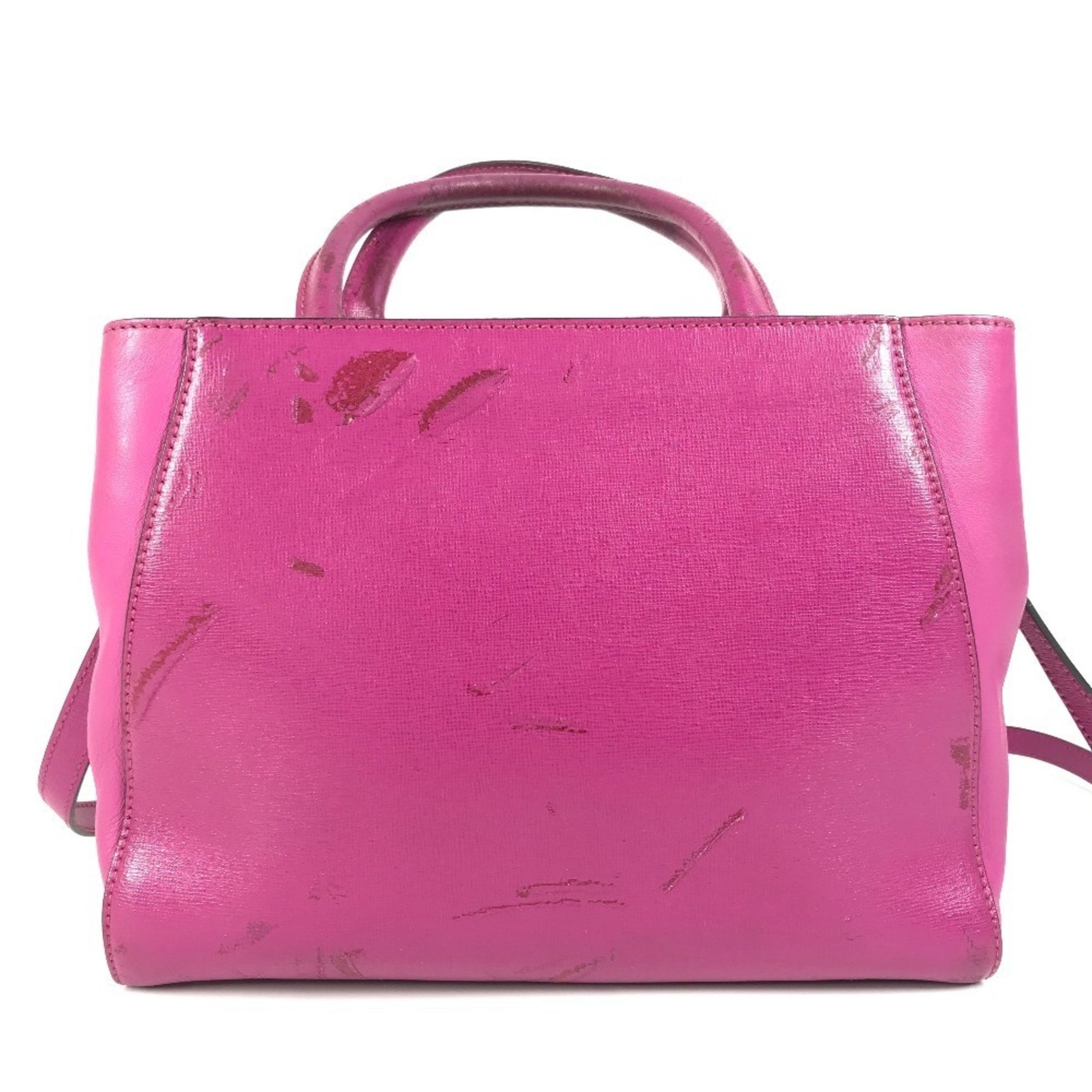 FENDI Petit Toujours Bag, Shoulder Crossbody Handbag, Leather