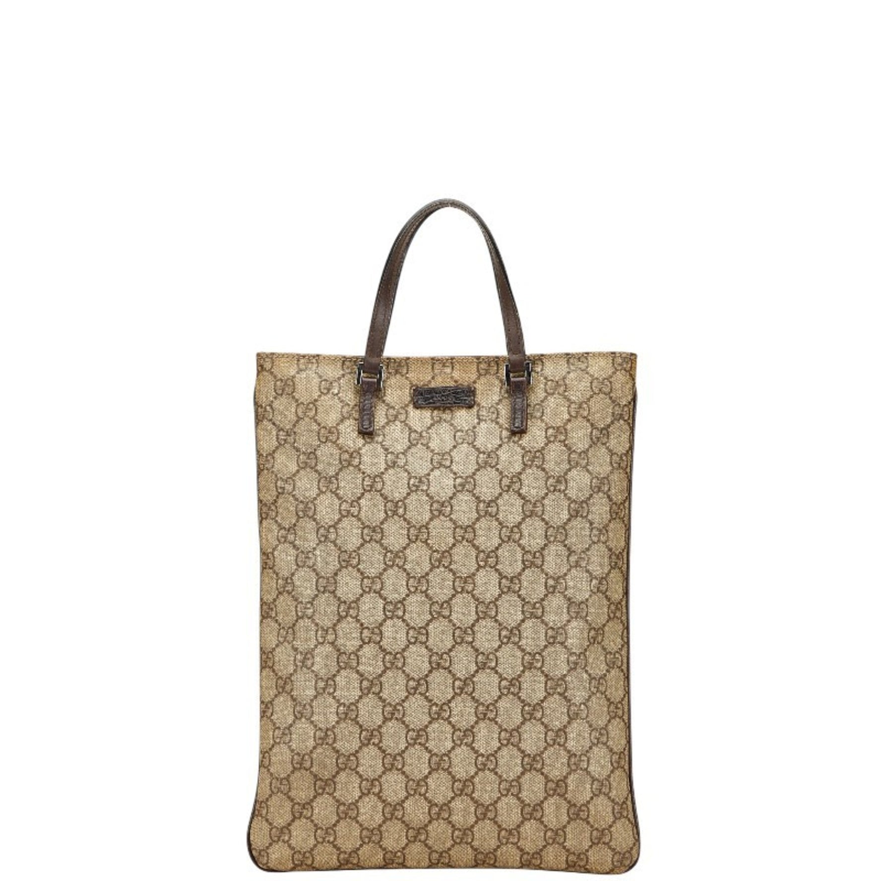 Gucci GG Supreme Handbag Tote Bag Leather