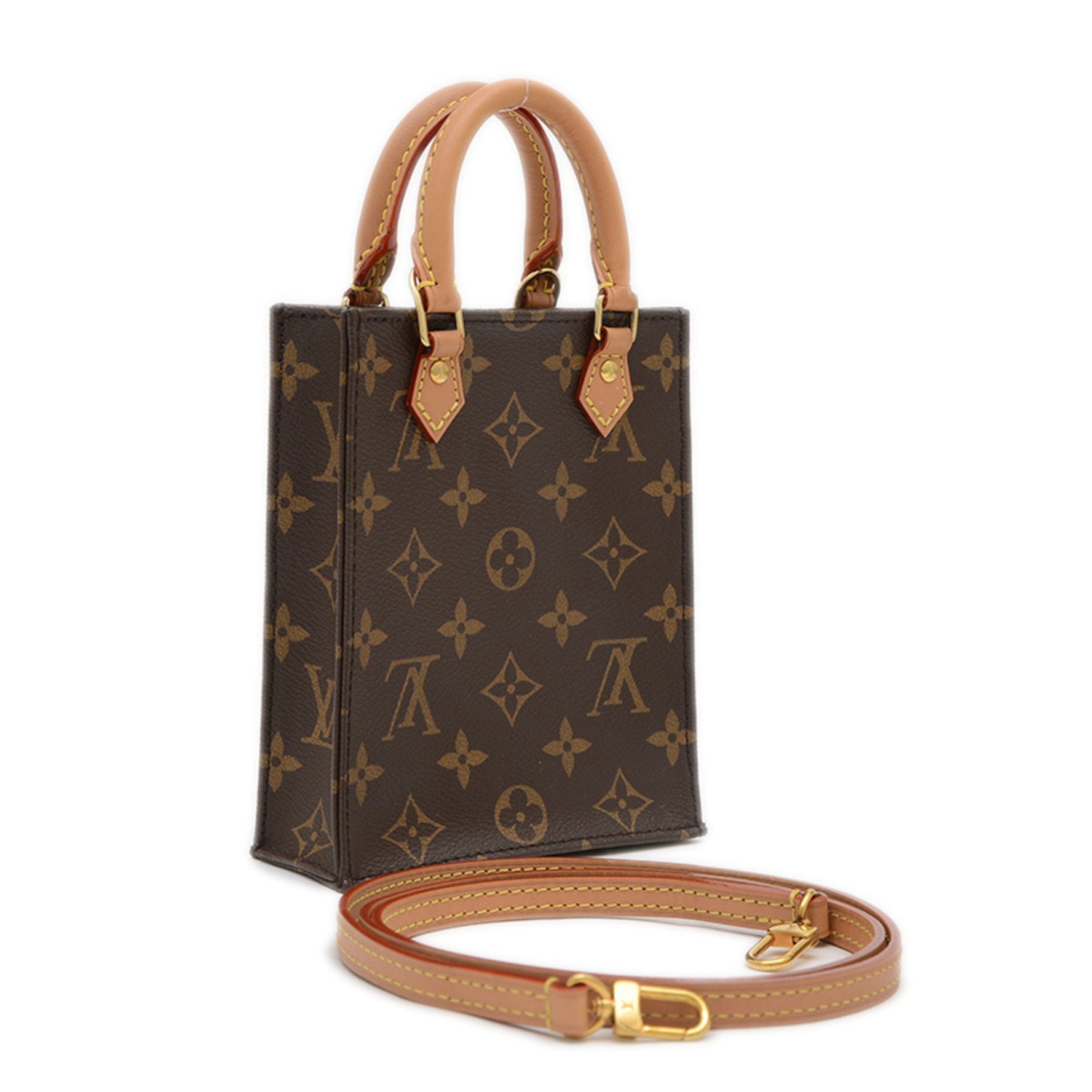 Louis Vuitton Petite Sac Plat Hand Shoulder Bag