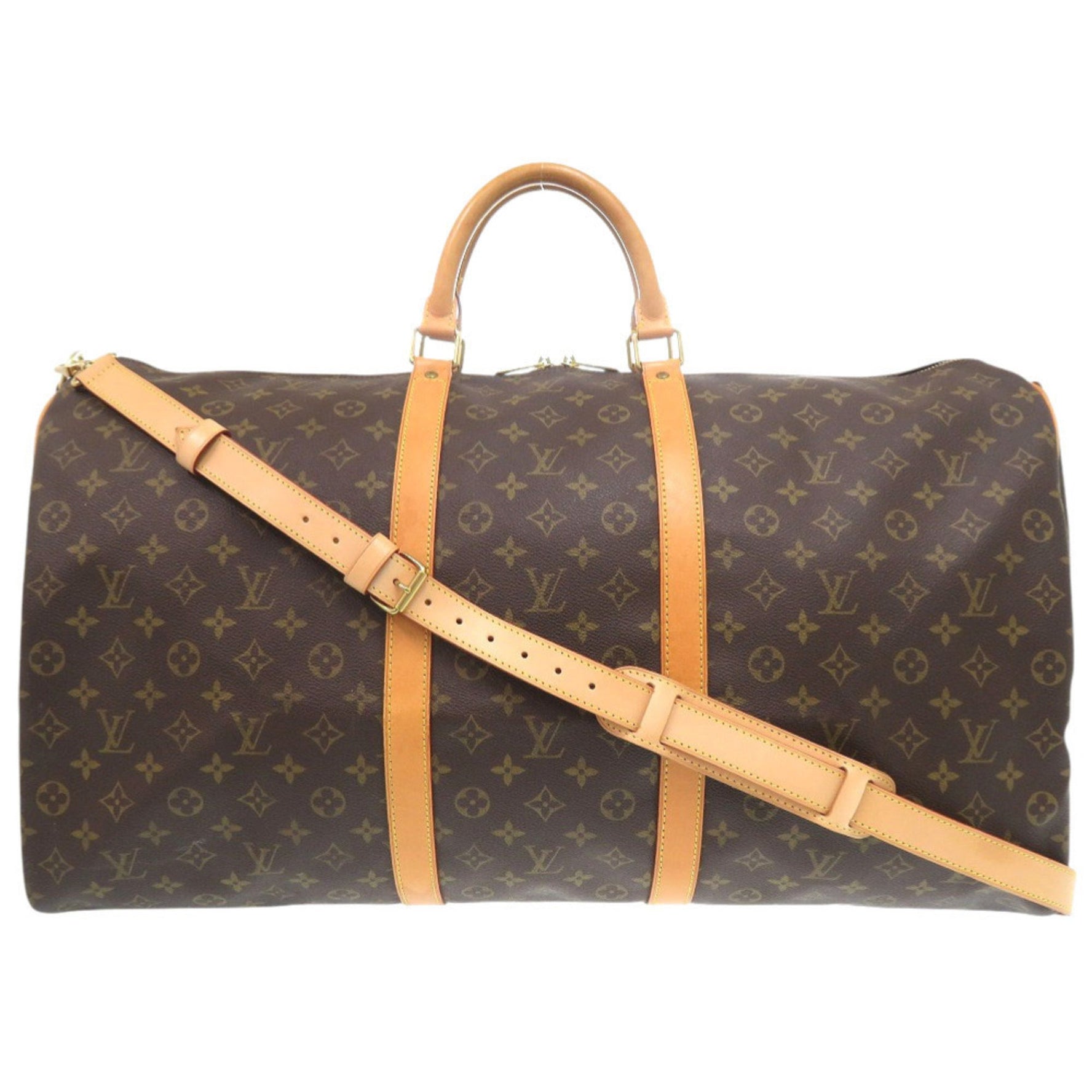 Louis Vuitton Keepall Bandouliere 60 Monogram Boston Bag LV 0717 LOUIS VUITTON