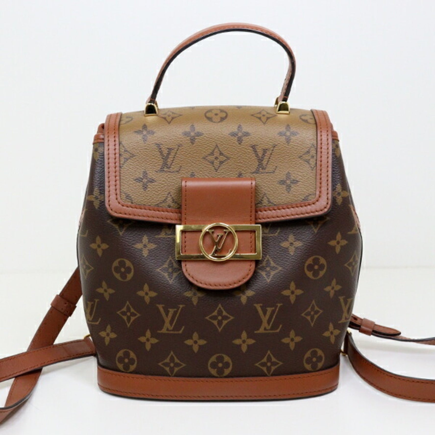 Louis Vuitton Dauphine Backpack Brown