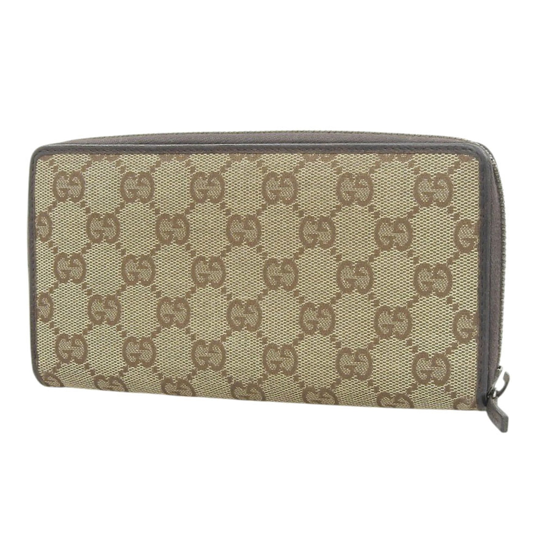 Gucci GG Canvas Round Long Wallet 2091