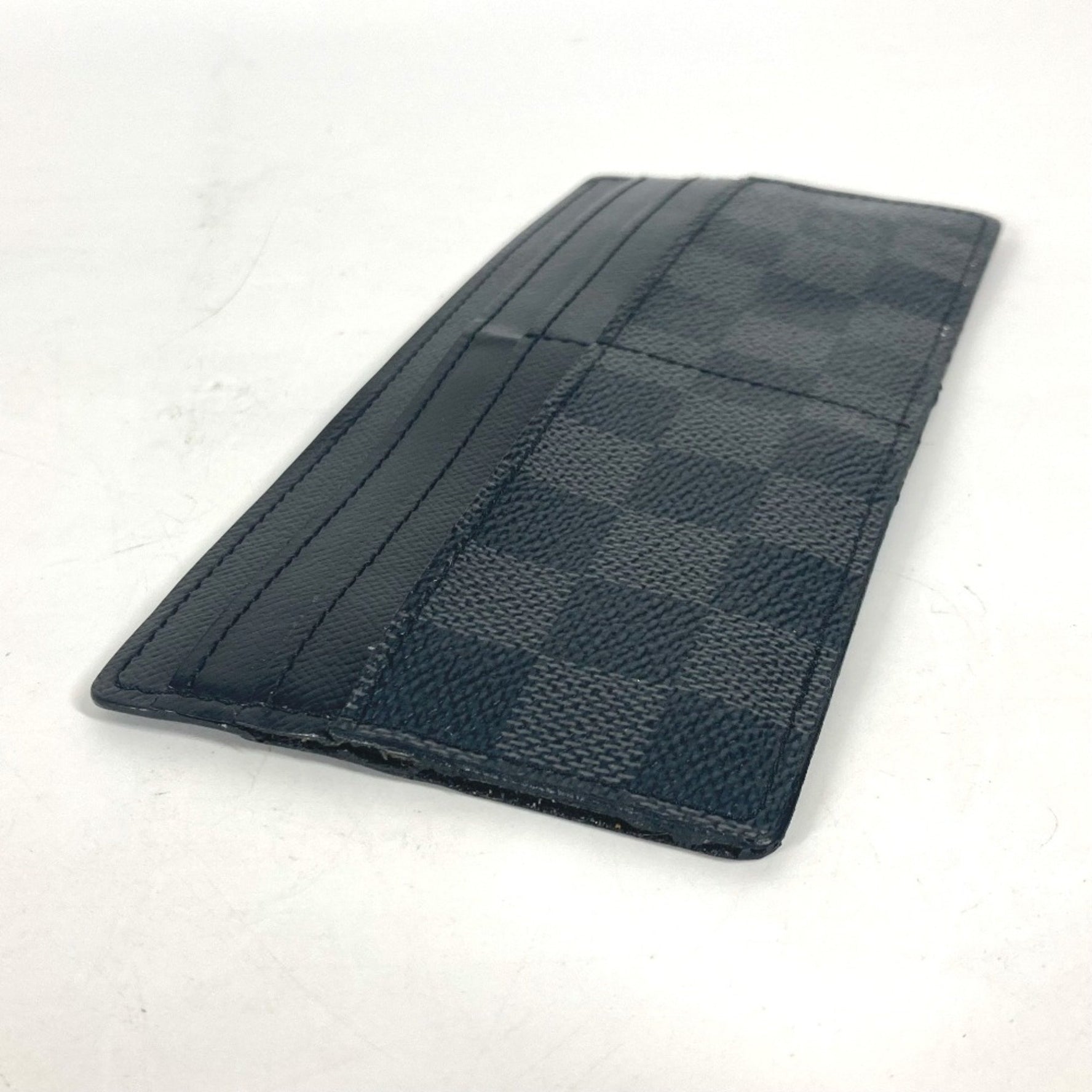 Louis Vuitton Damier Graphite Card Case only Business card holder Card Case