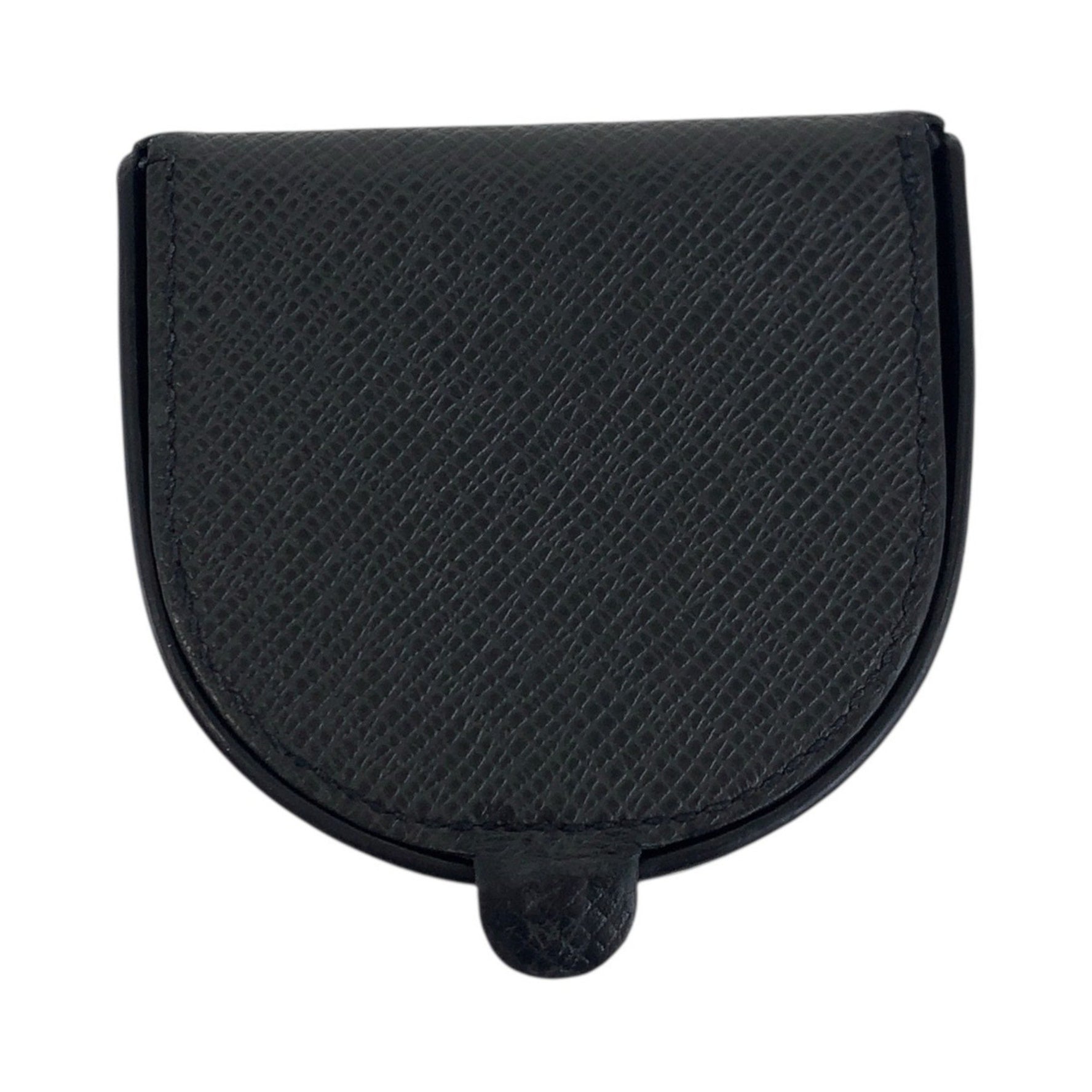 LOUIS VUITTON Taiga Porte Monnaie Cubette Ardoise Black M64422 Men's Wallet/Coin Purse