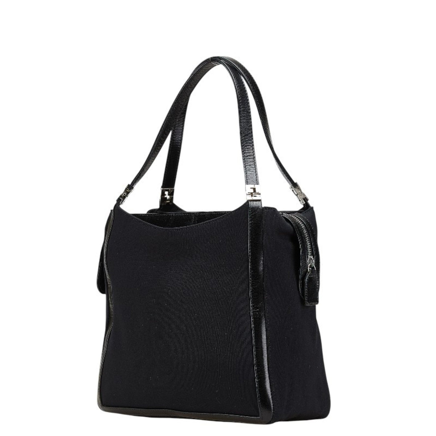 Fendi tote bag, handbag, nylon and leather
