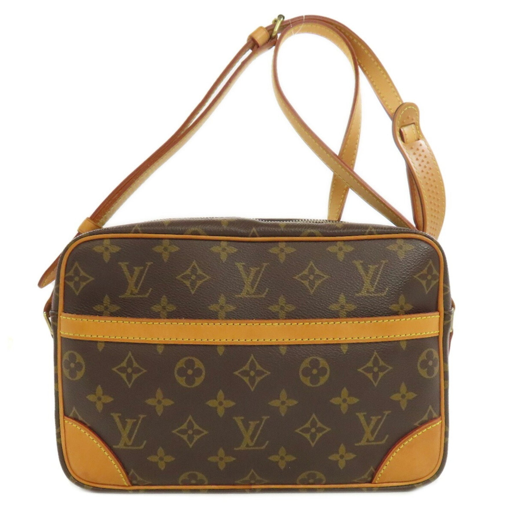 Louis Vuitton Trocadero 27 Shoulder Bag Canvas