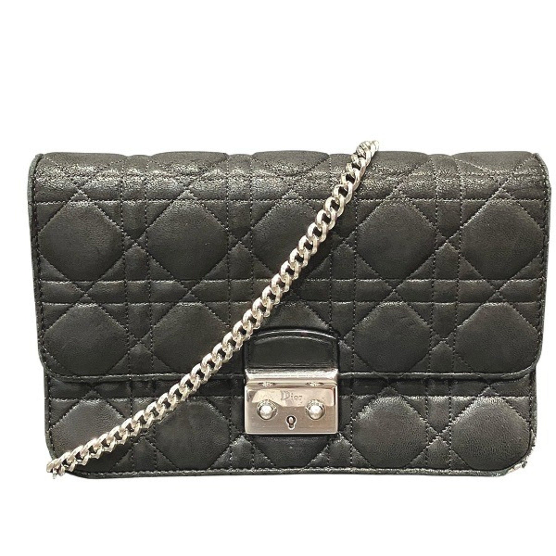 Christian Dior Dior New Rock Chain Wallet Bag Shoulder