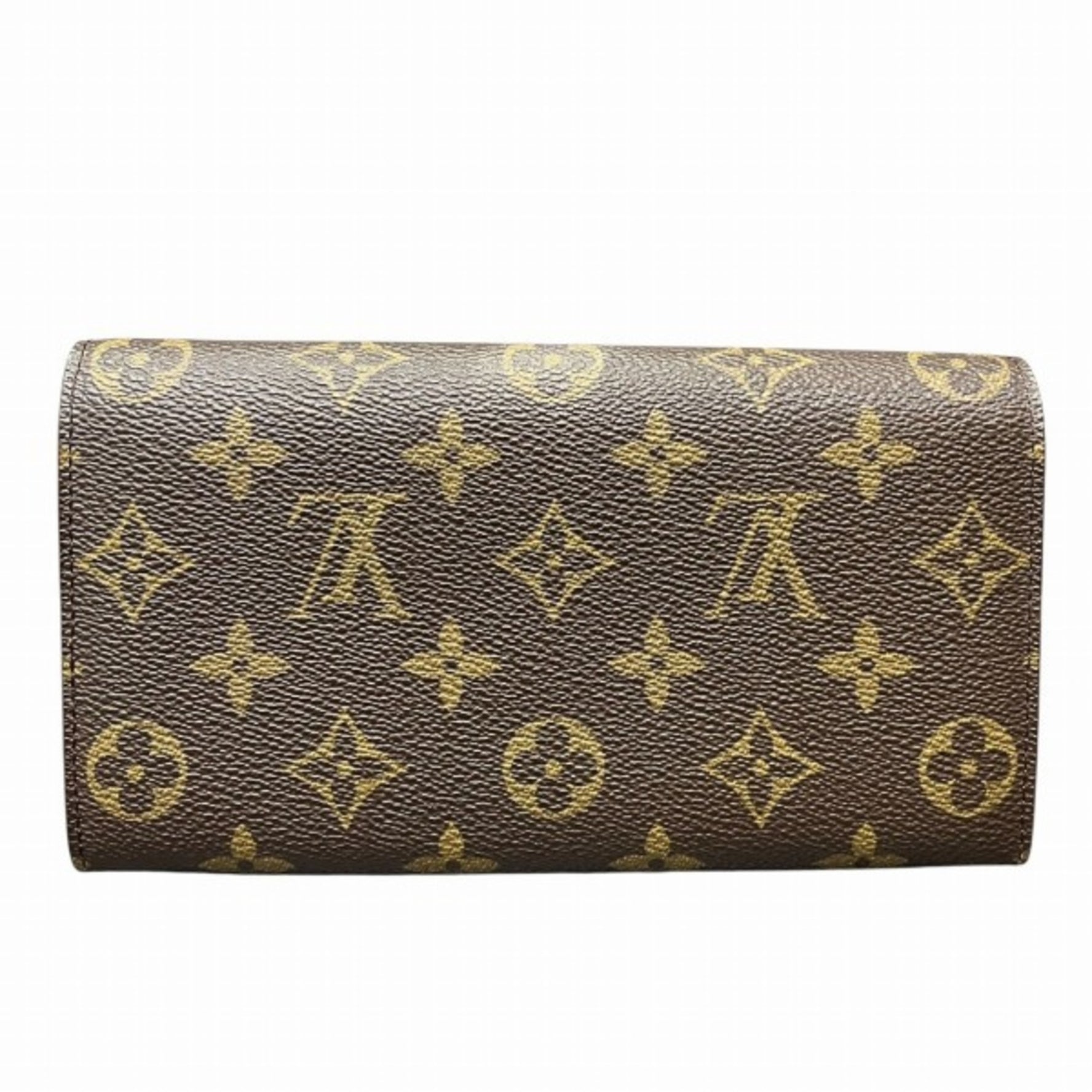 Louis Vuitton Monogram Pochette Porte Monnaie Credit Long Wallet