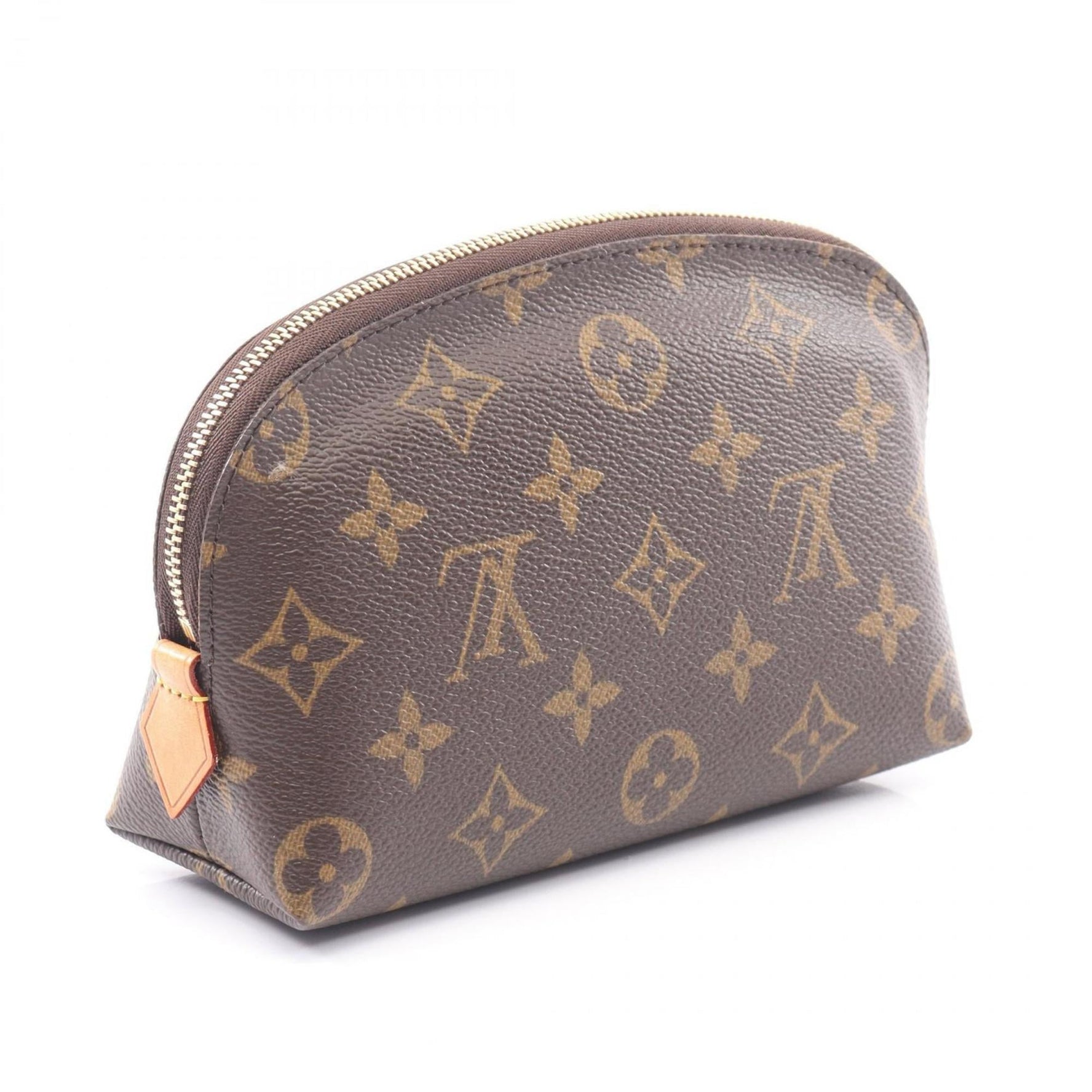 Louis Vuitton Cosmetic Monogram Pouch Bag in Leather