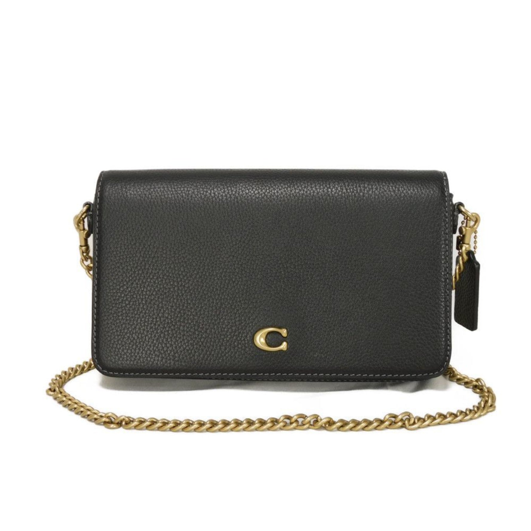 Coach Mila Shoulder Bag, Crossbody Current C Mark, Chain Strap, Pouch, Unused, Signature