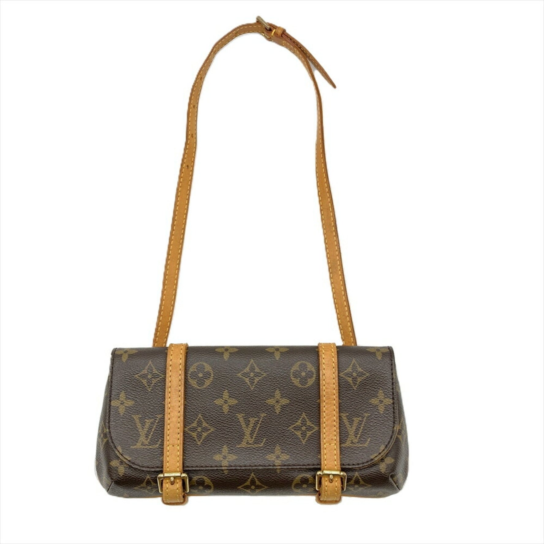 Louis Vuitton Pochette Marel Shoulder Bag Monogram Canvas