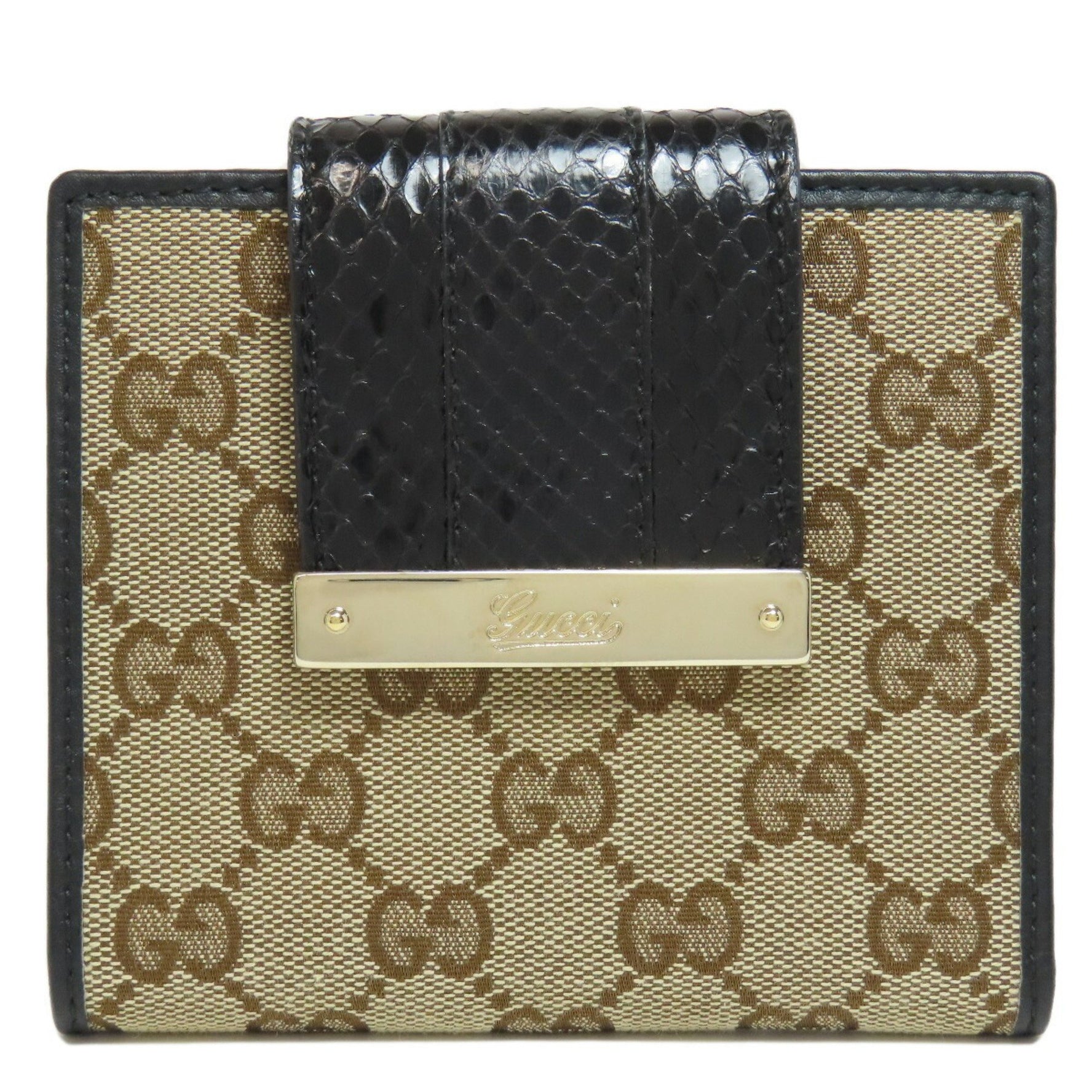 Gucci GG Bi-fold Wallet Canvas Women's GUCCI