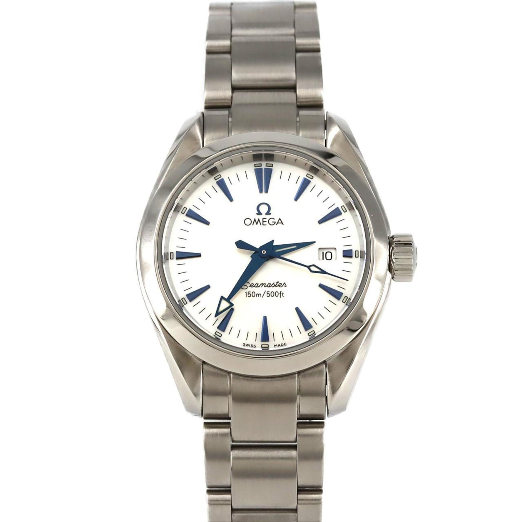 Omega Seamaster Aqua Terra 2577.70 SS Quartz Watch