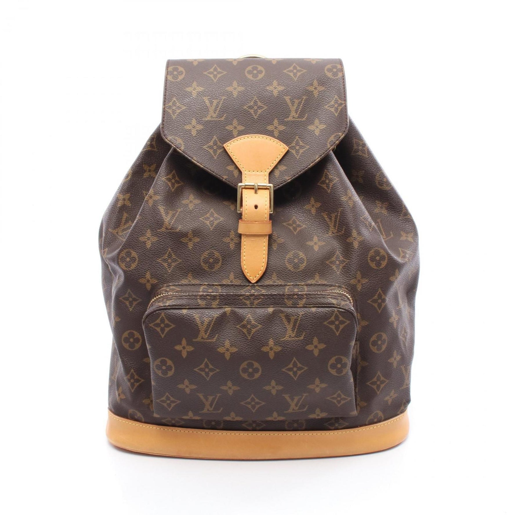 Louis Vuitton Montsouris GM Backpack, Coated Canvas and Leather, Monogram