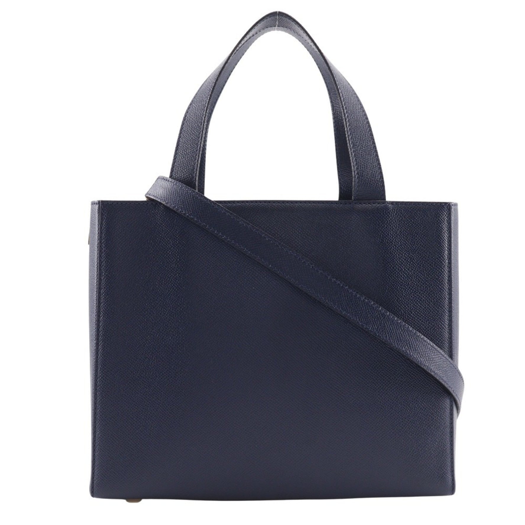 Celine Calfskin Blue Shoulder Bag