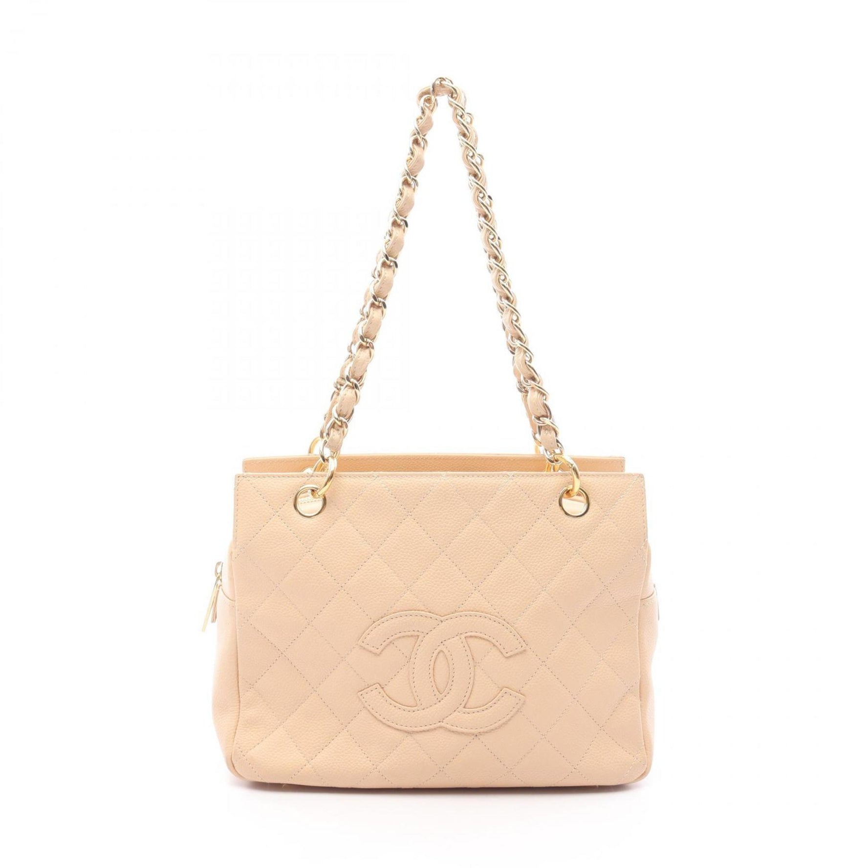 CHANEL Matelasse Large Coco Mark Shoulder Bag in Calfskin Leather