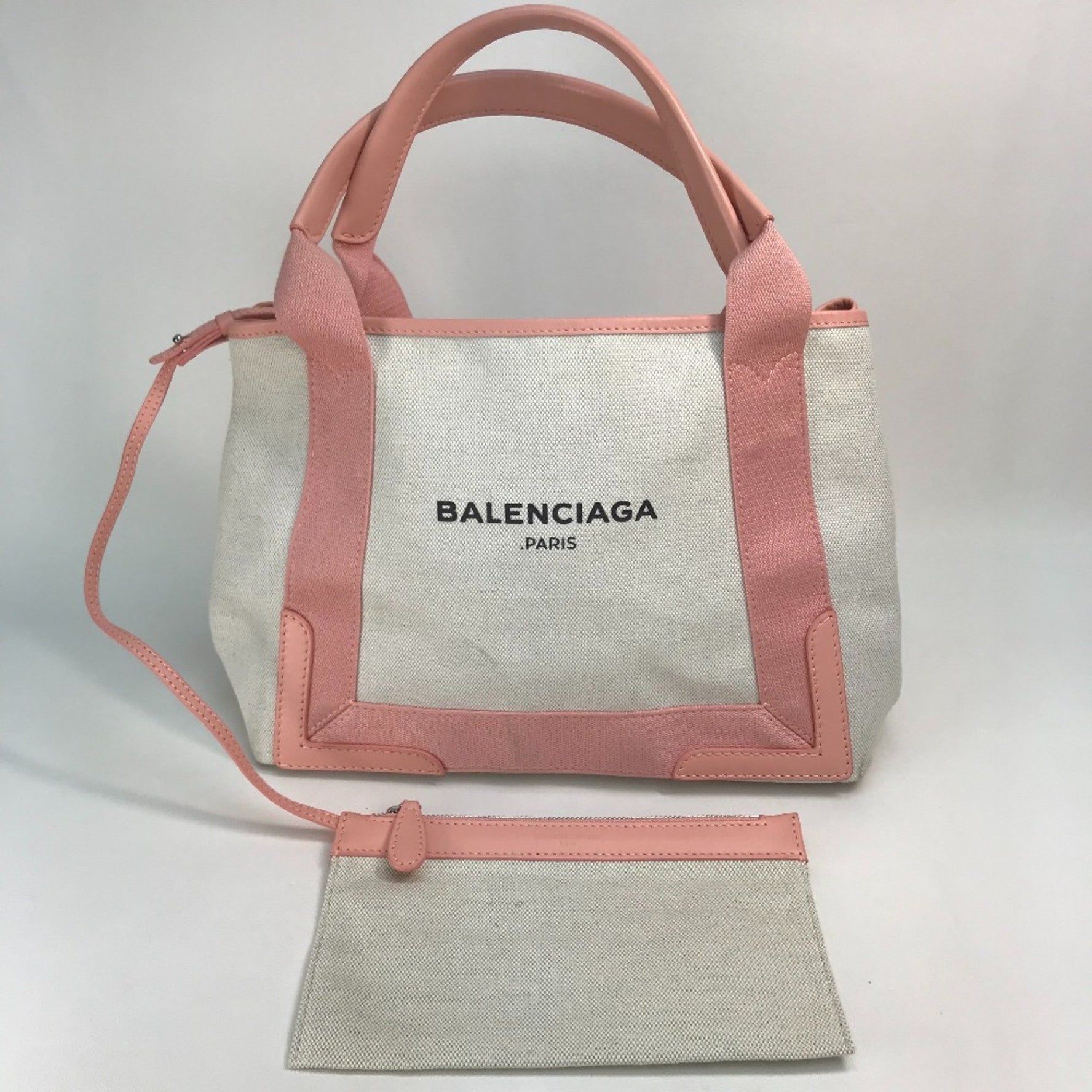 Balenciaga Bag Hand Bag Tote Bag Natural /light pink