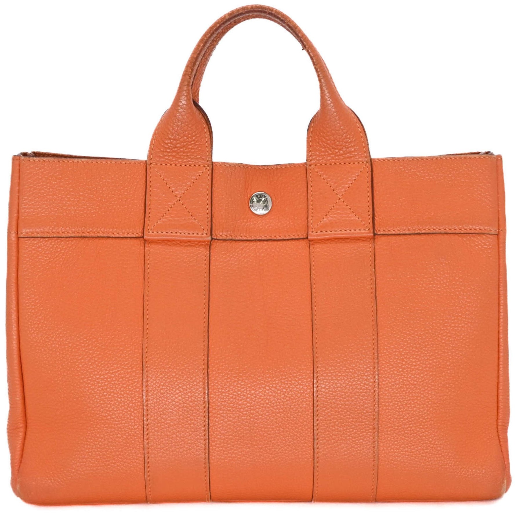 HERMES Hermès Four Tote PM Bag, Mini Handbag, All Leather, Togo, Men's/Women's #□E