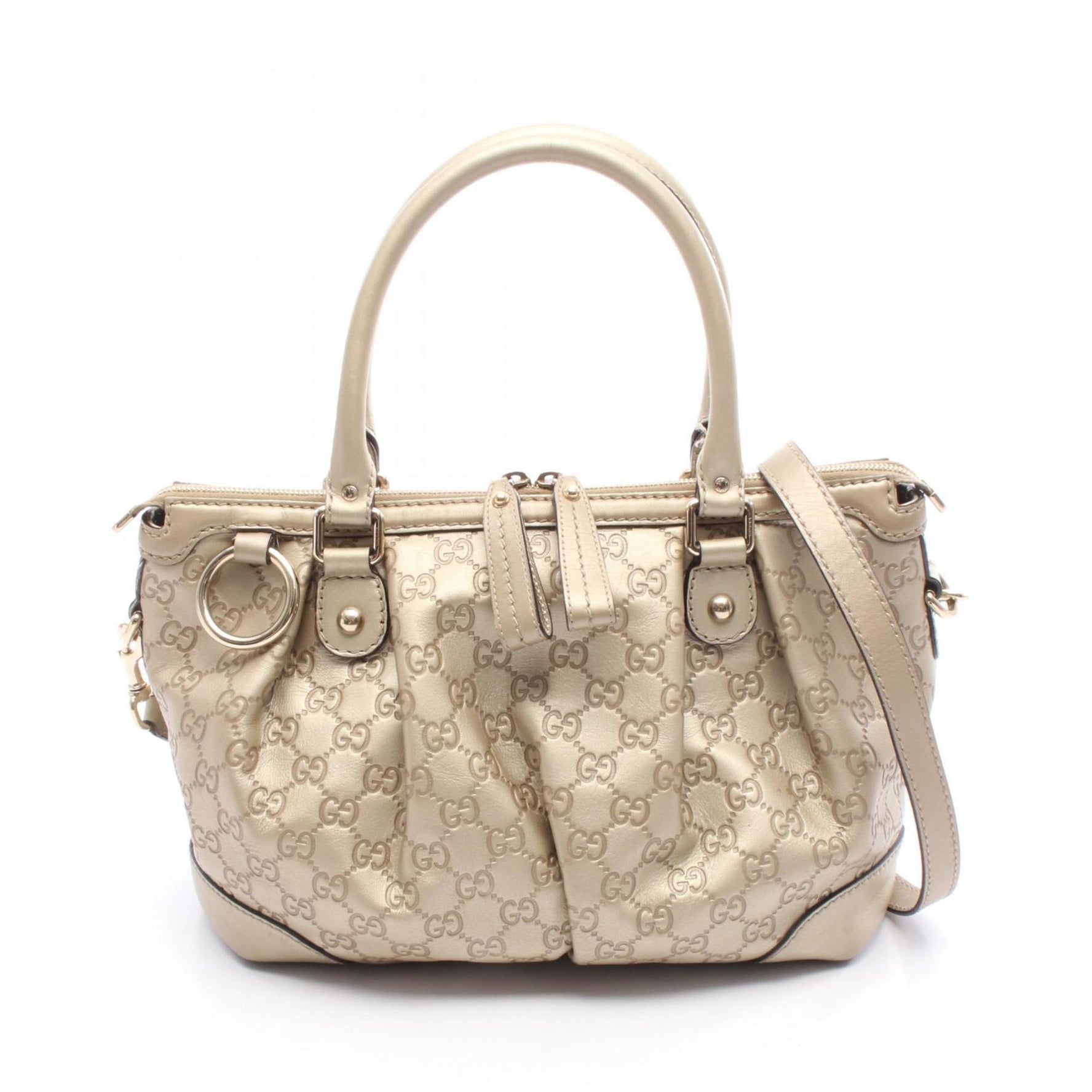 Gucci Sukey Guccissima Handbag, Leather
