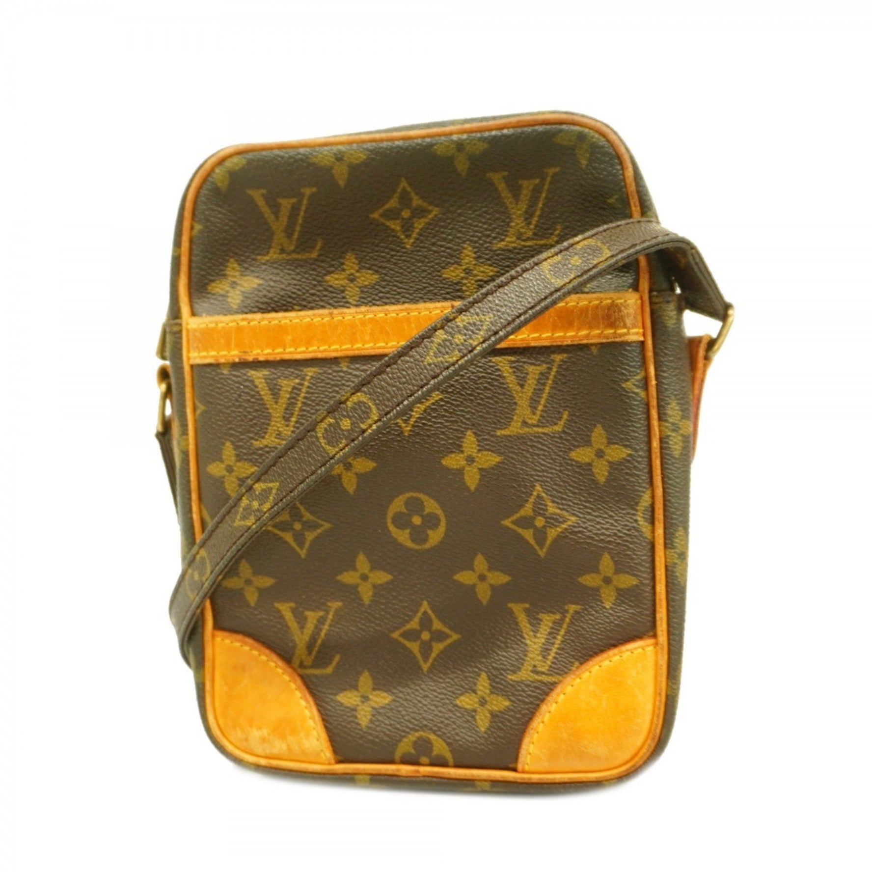 Louis Vuitton Monogram Danube Shoulder Bag M45266 Brown Women's