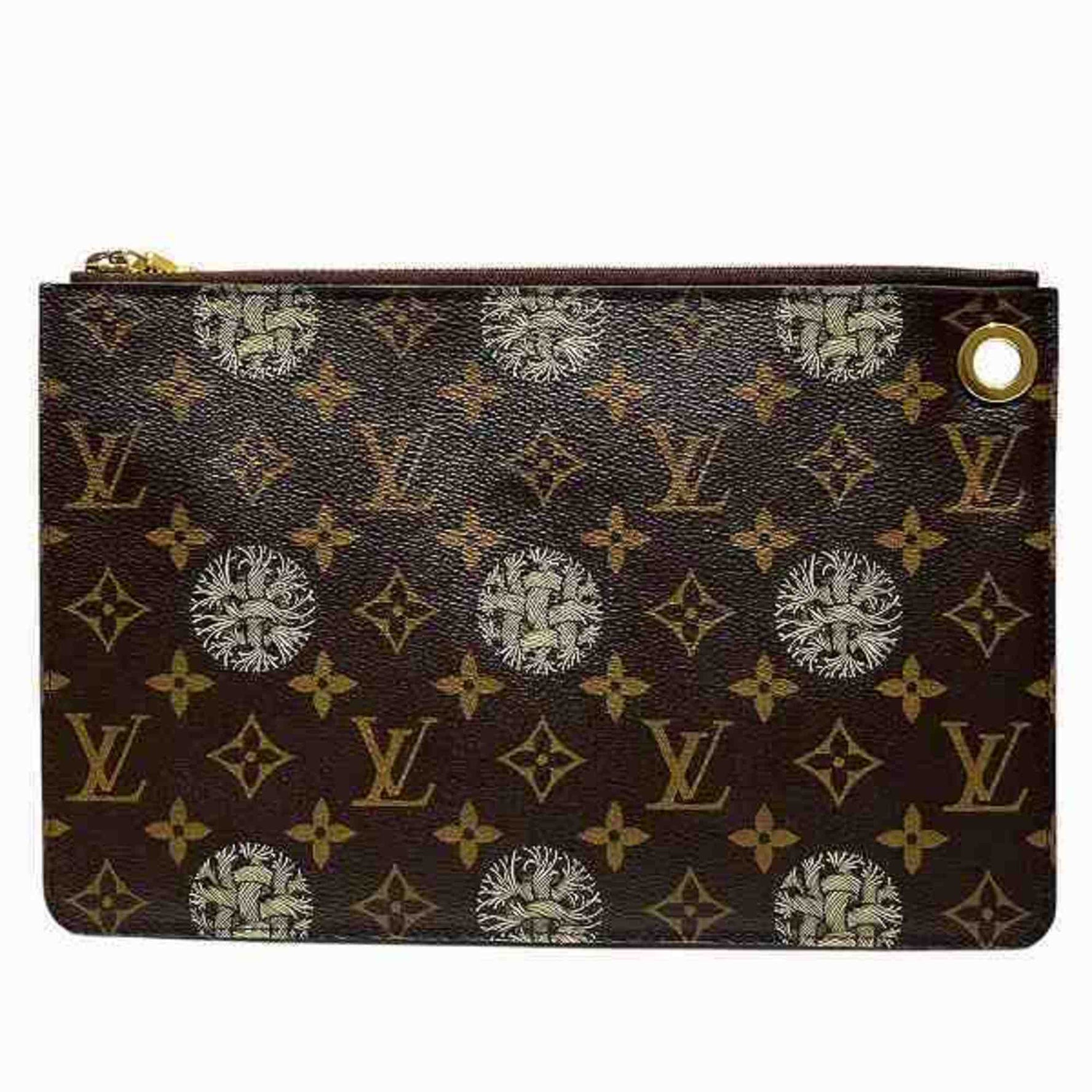 Louis Vuitton Monogram Pochette Jour PM a Christopher Nemeth collaboration clutch bag