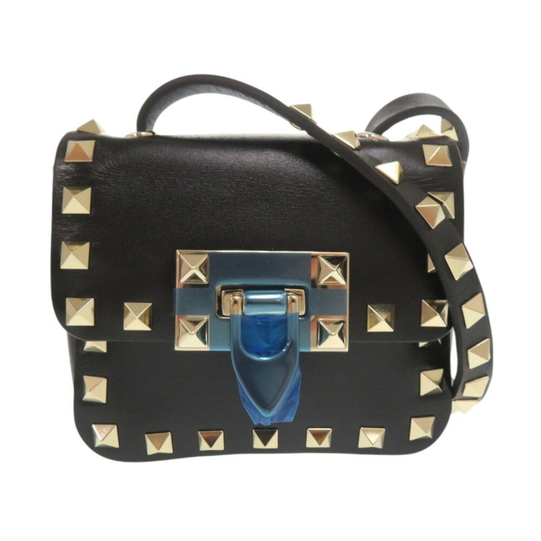 Valentino Garavani Unused Rockstud Leather Shoulder Bag