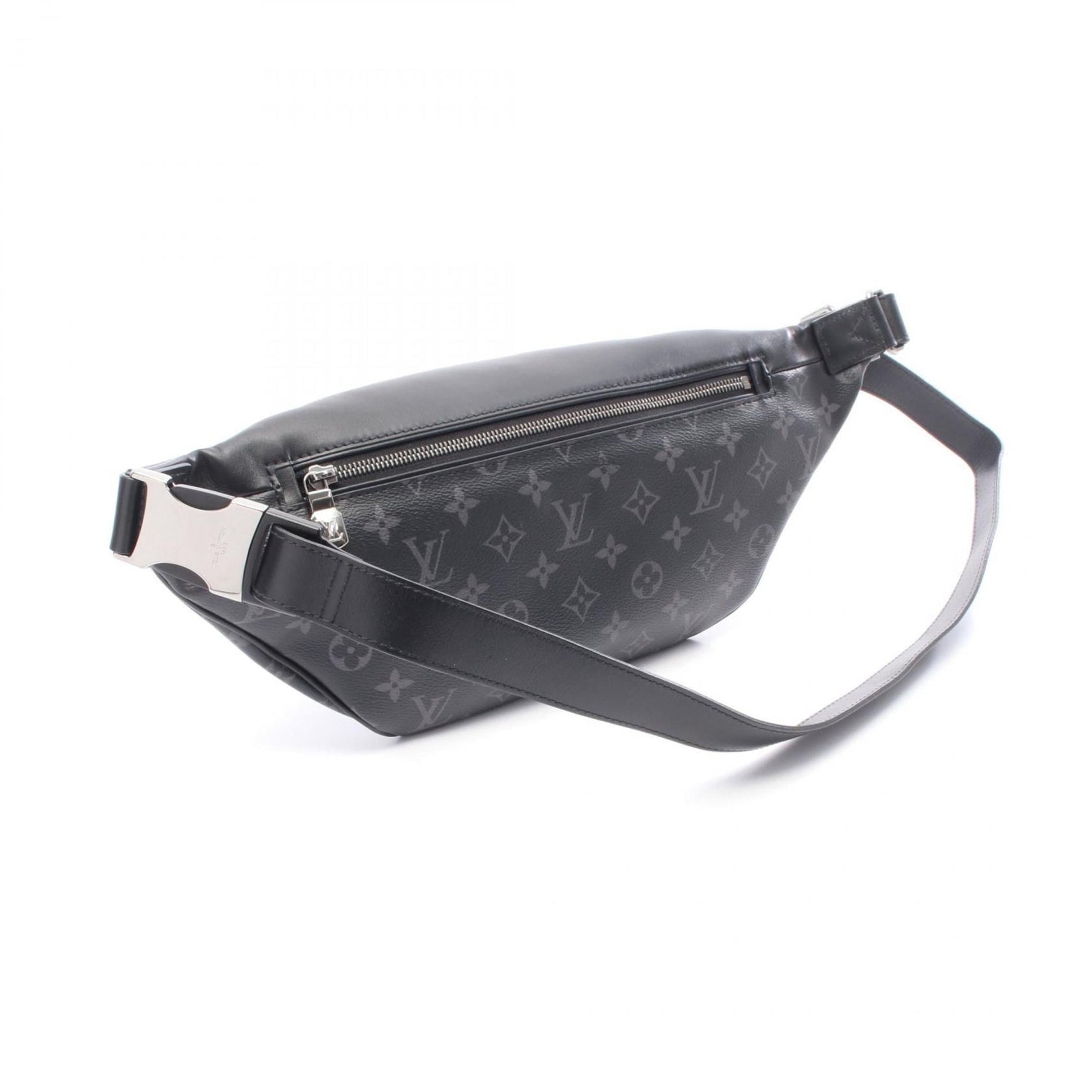 Louis Vuitton Discovery Bum Bag, Monogram Eclipse, Waist Body Coated Canvas and Leather