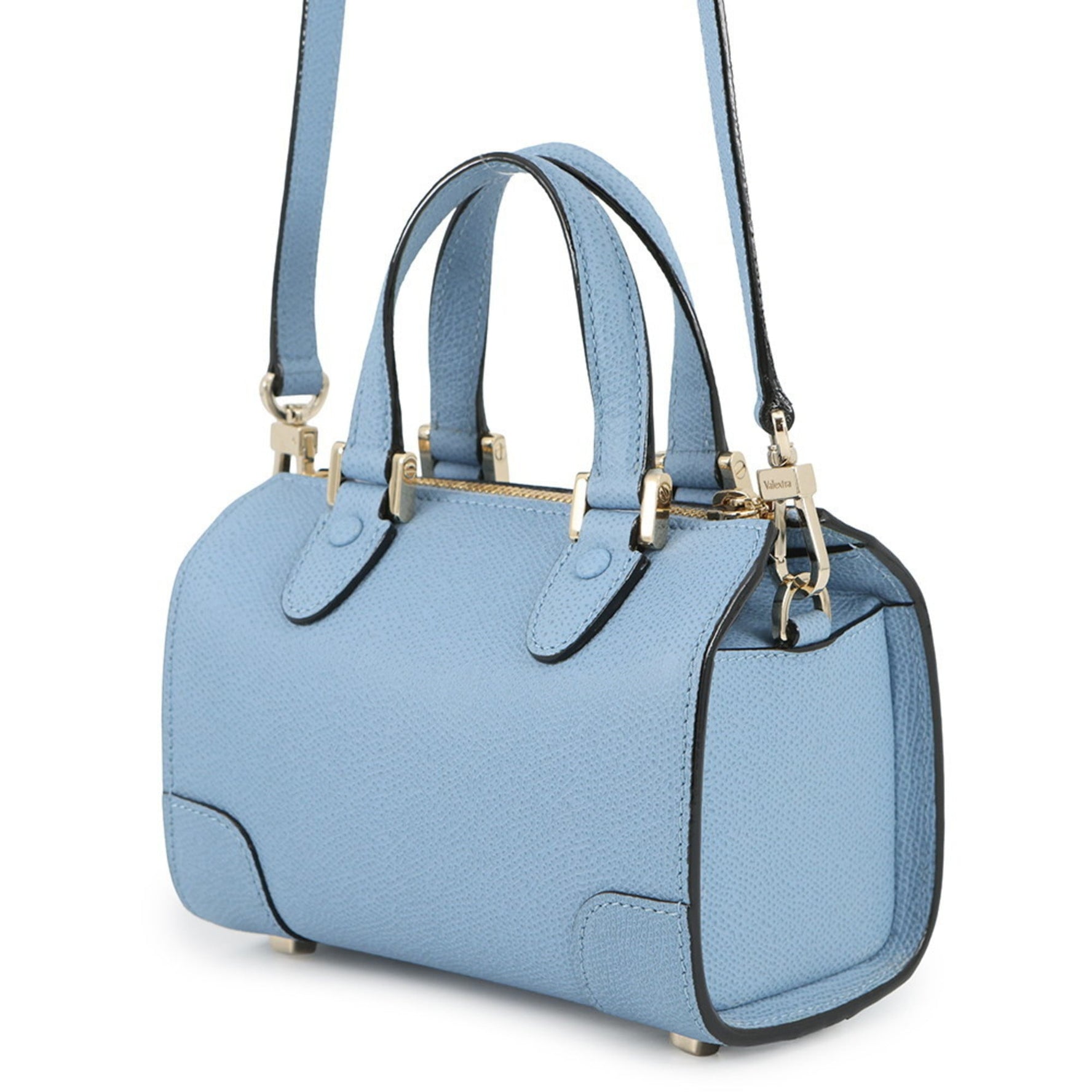 Valextra Babila Micro Leather Handbag