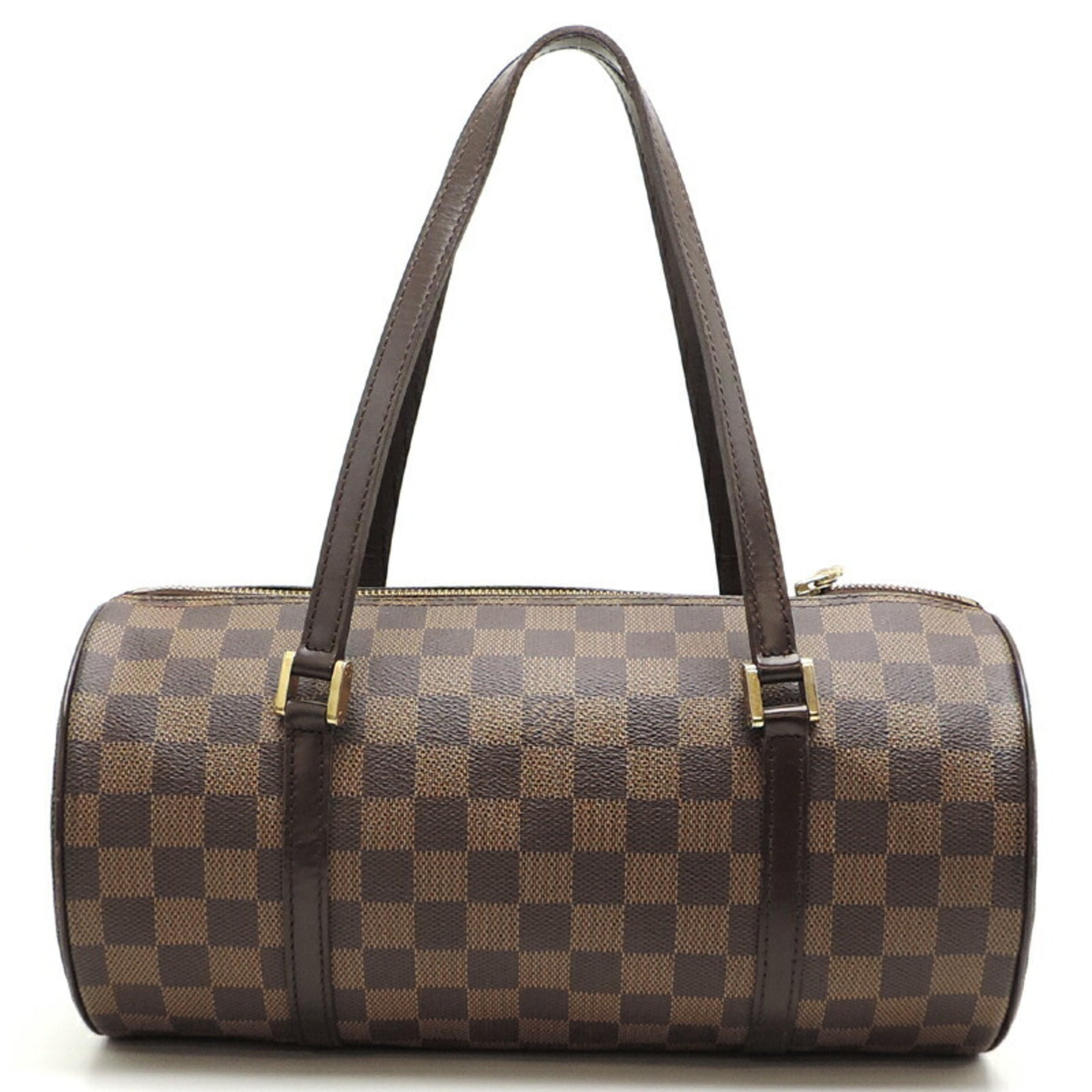 Louis Vuitton Papillon 30 Handbag Damier Ebene (Brown)