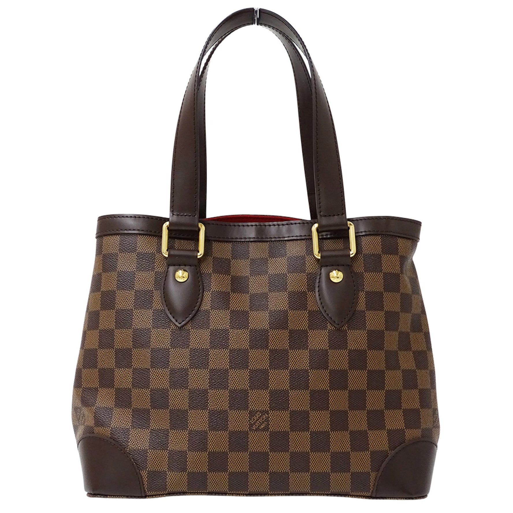 Louis Vuitton Damier Hampstead PM Tote Bag Brown, Shoulder