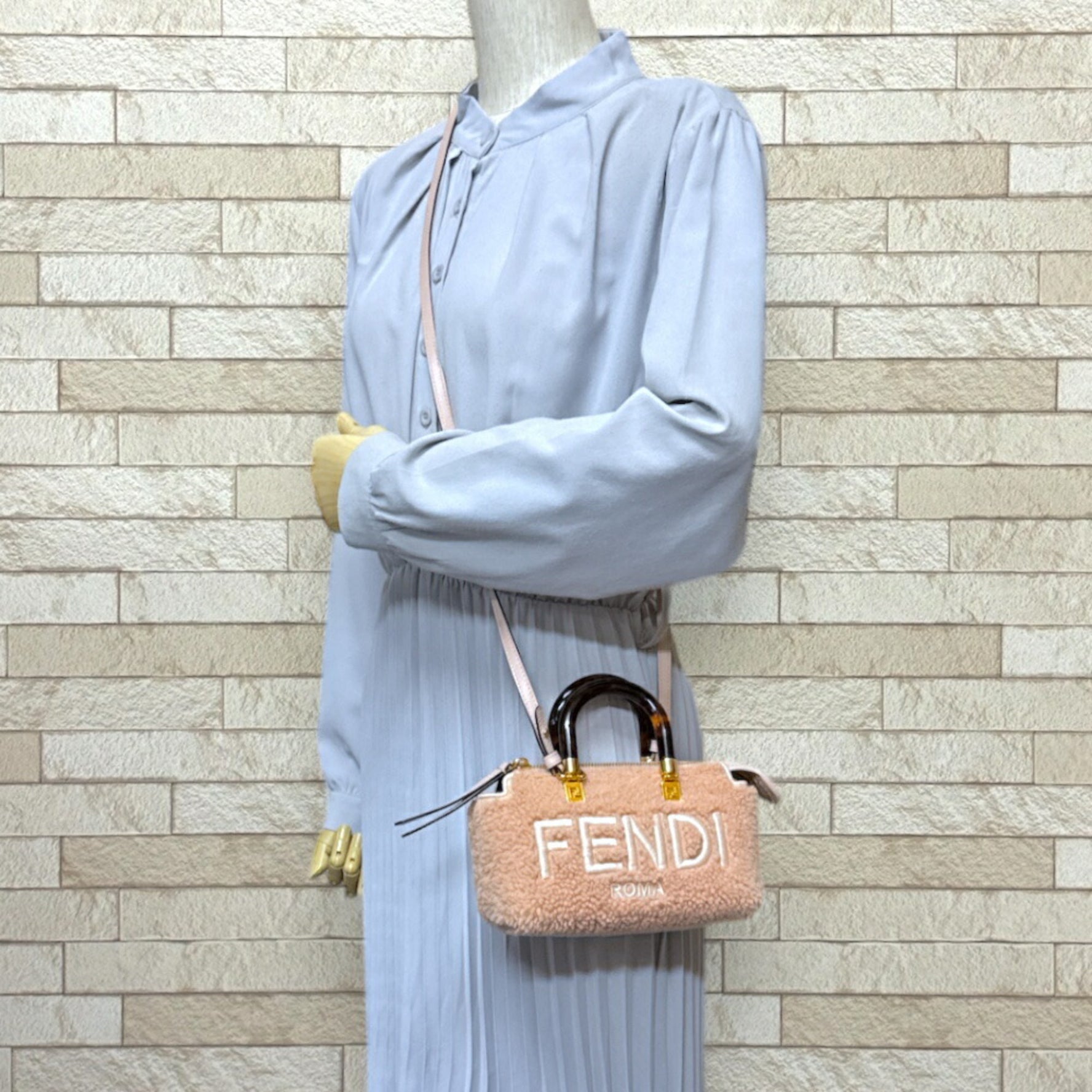 Fendi By The Way Mini Shoulder Bag Leather