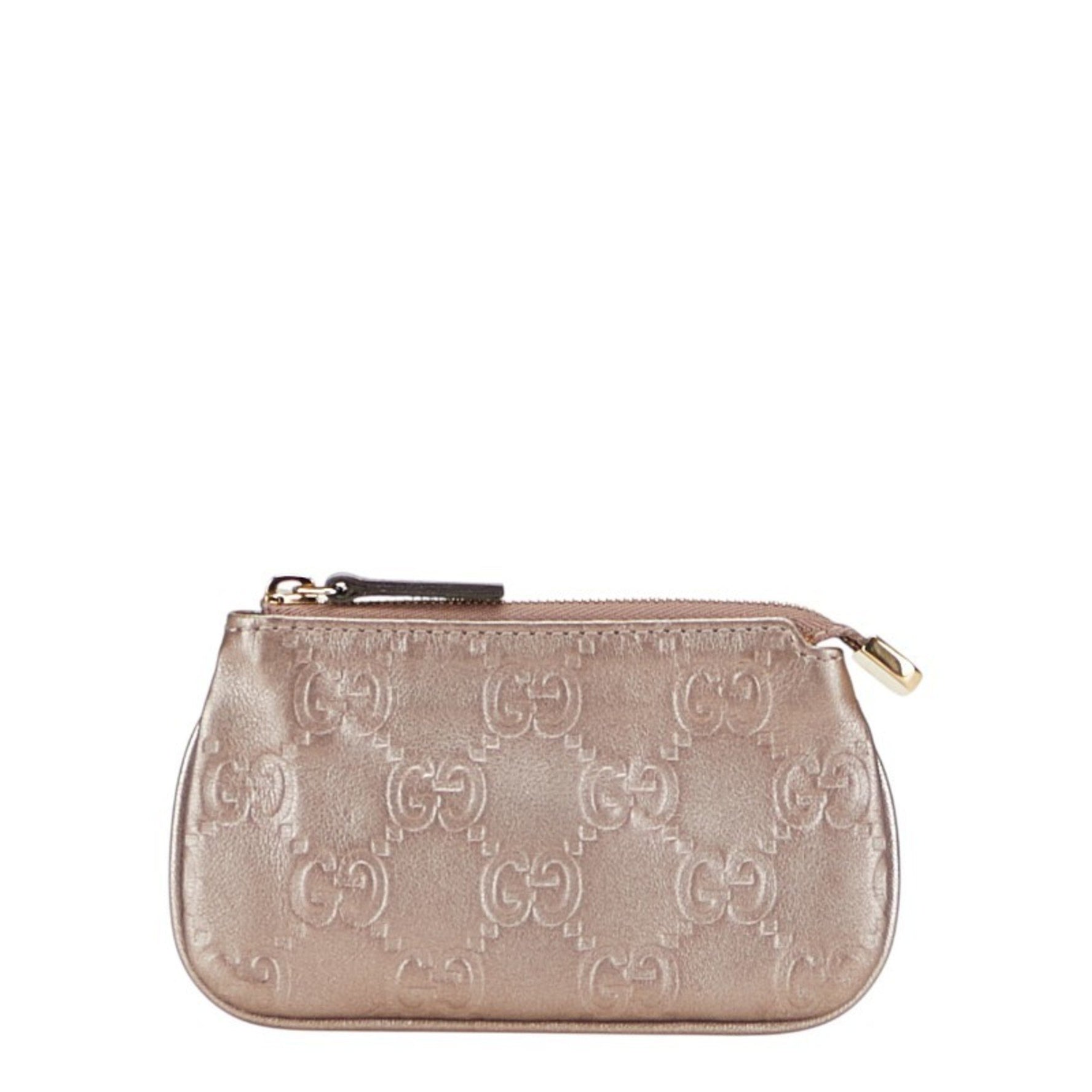 Gucci Guccissima wallet/coin case, coin purse pouch, leather