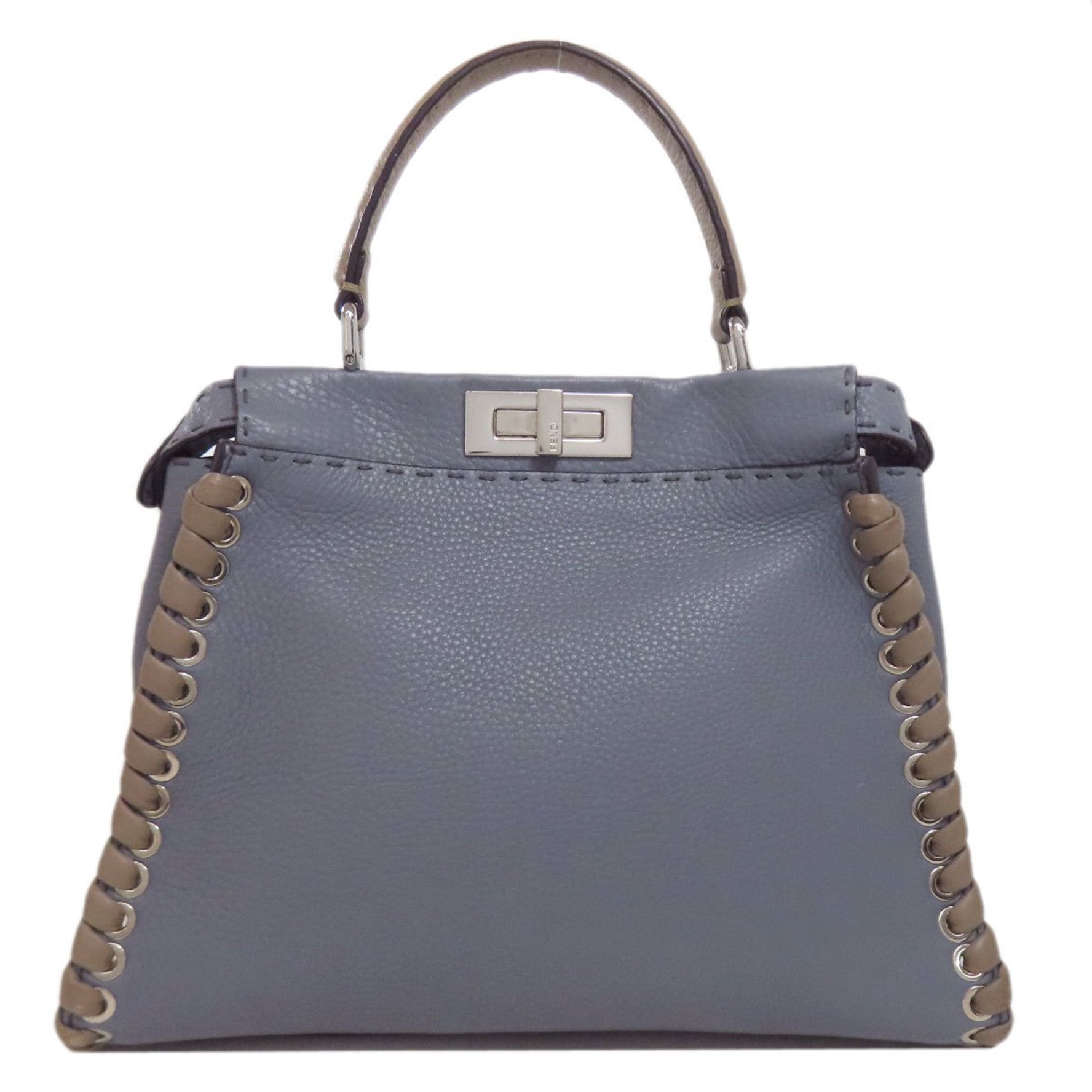 Fendi Peekaboo Selleria Handbag in Calfskin