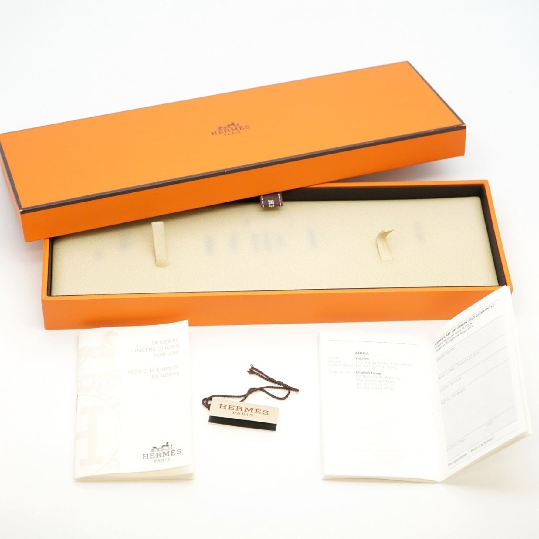 Hermès H Watch HH1.210 Ivory Dial Women's