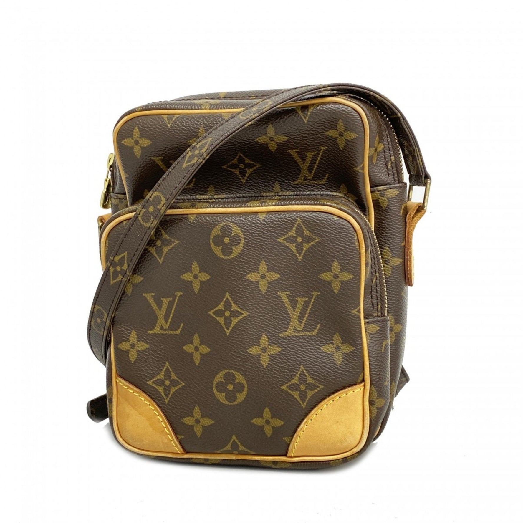 Louis Vuitton Shoulder Bag Monogram Amazon M45236 Brown Ladies