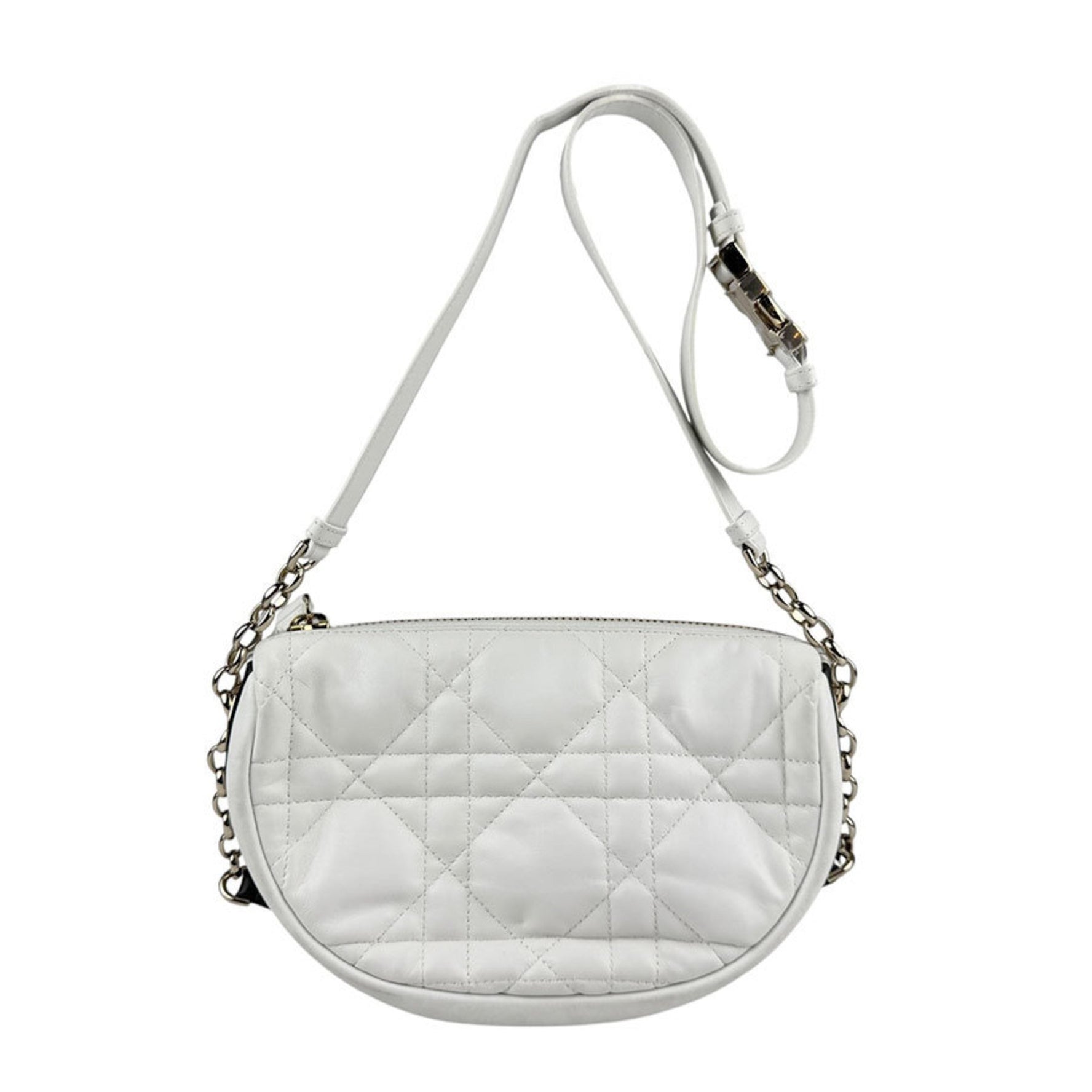 Christian Dior Shoulder Bag Handbag Vibe Hobo Leather