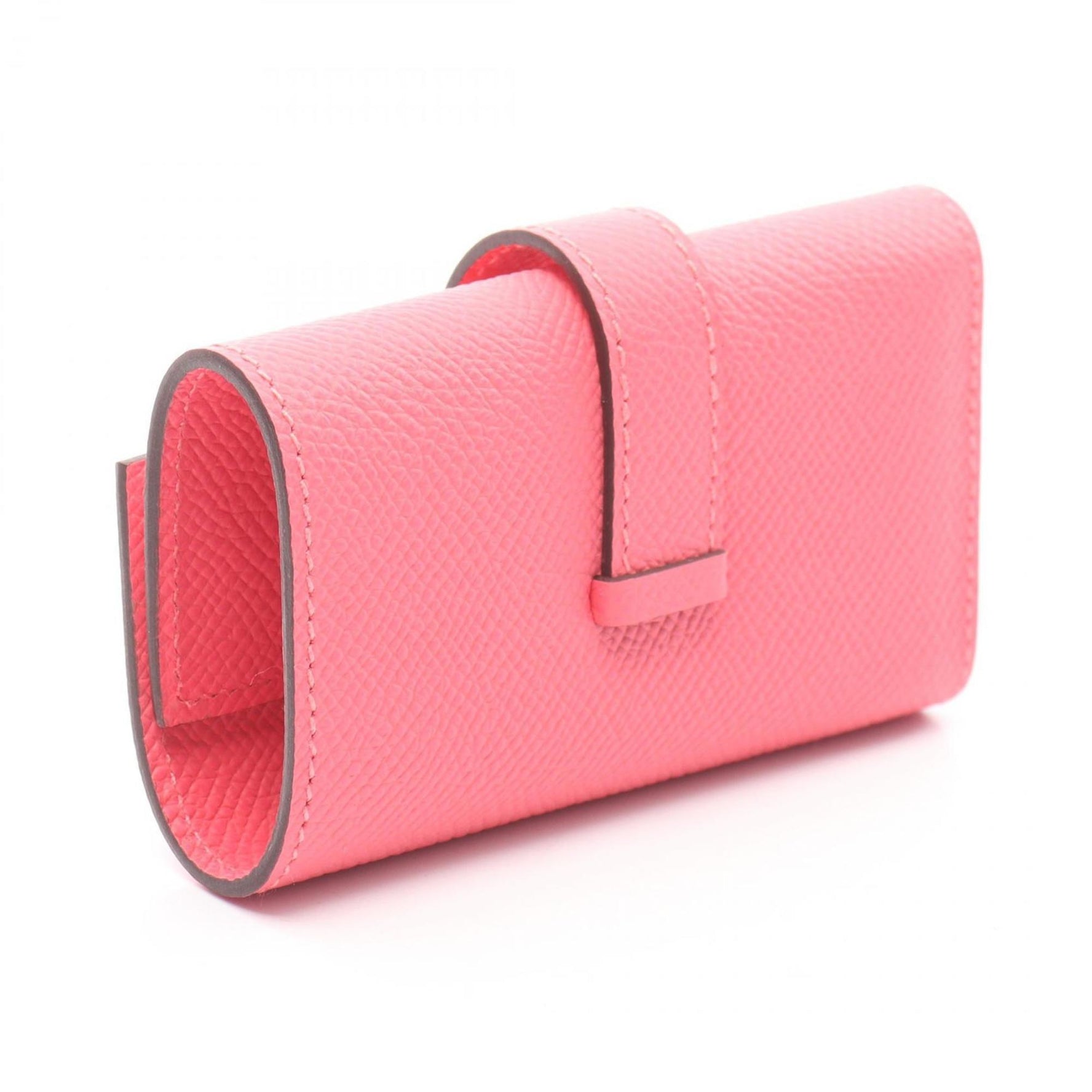 Hermes Hermès Bearn key case, accessory, leather, Epsom pink