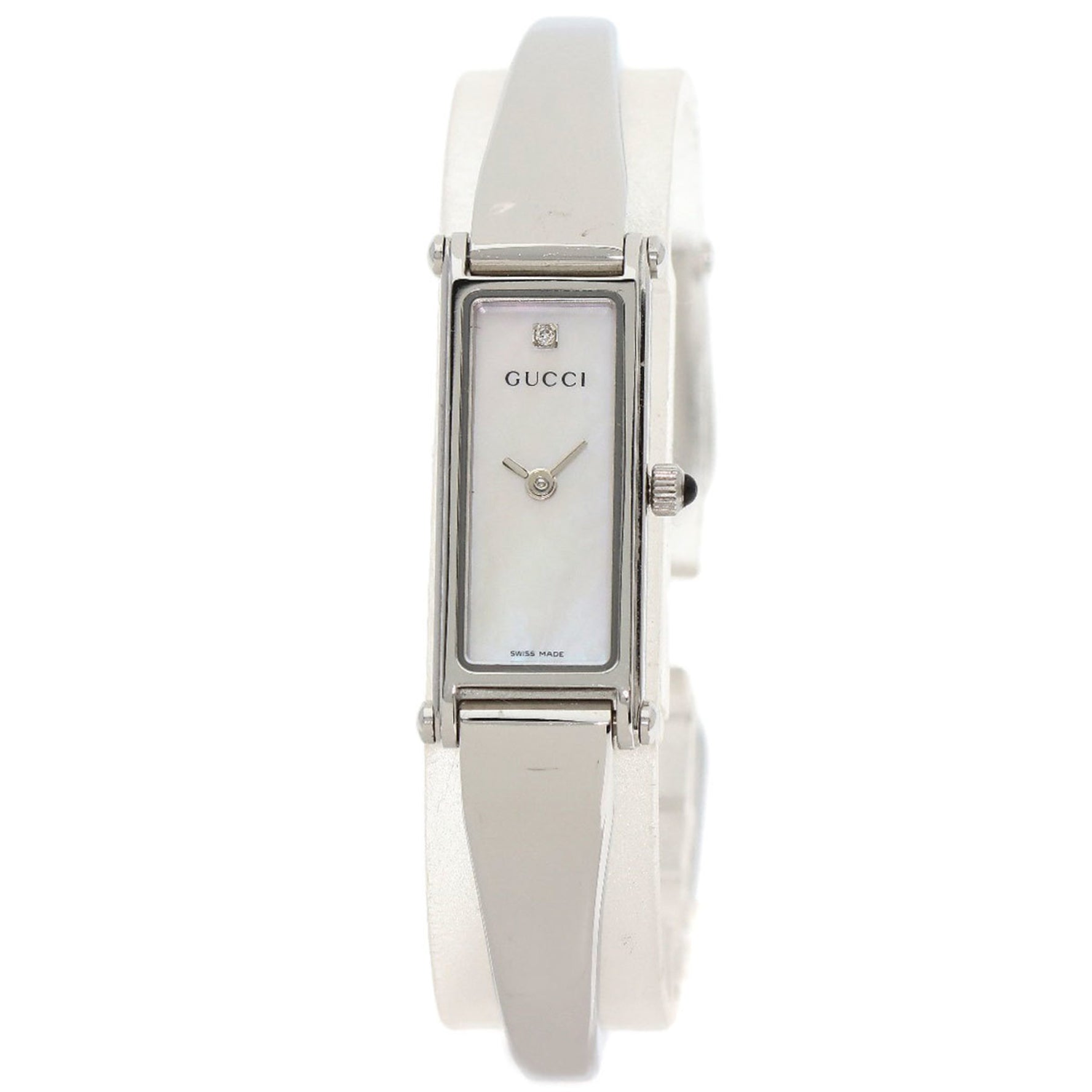 Gucci 1500L Square Face Watch Stainless Steel SS Ladies GUCCI