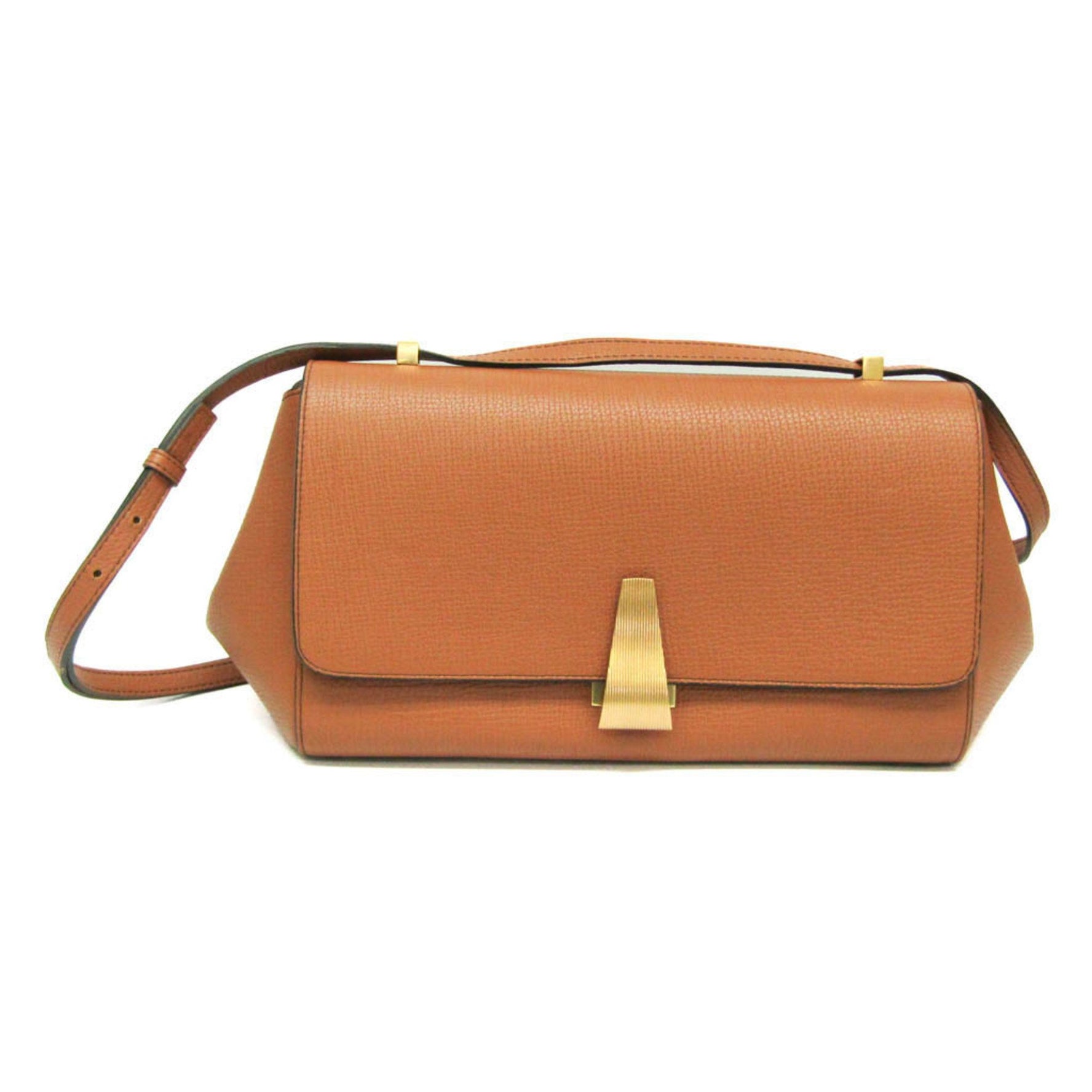 Bottega Veneta Palmerath ANGLE Leather Shoulder Bag