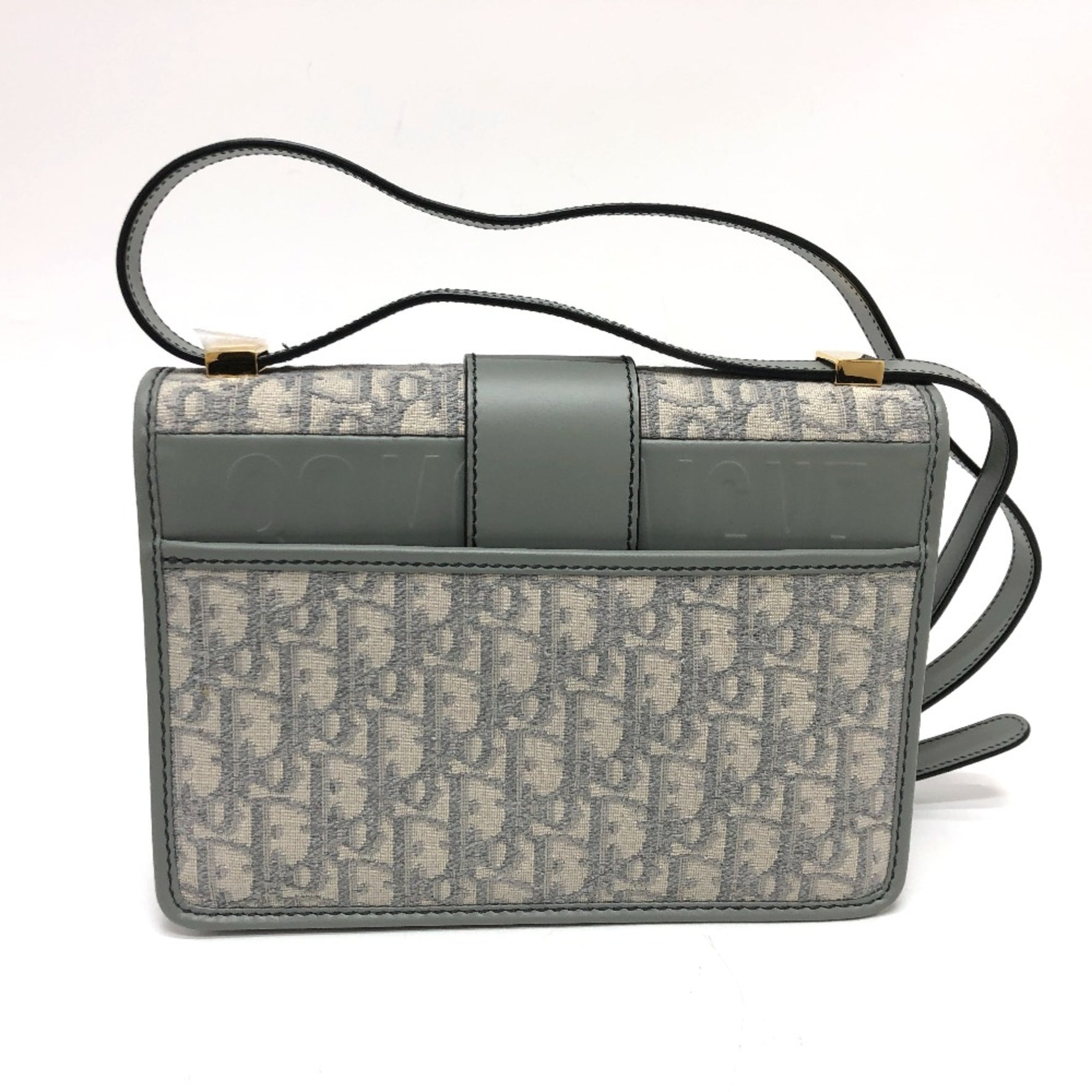 Christian Dior CD logo Montaigne Oblique bag shawl Crossbody Shoulder Bag GoldHardware