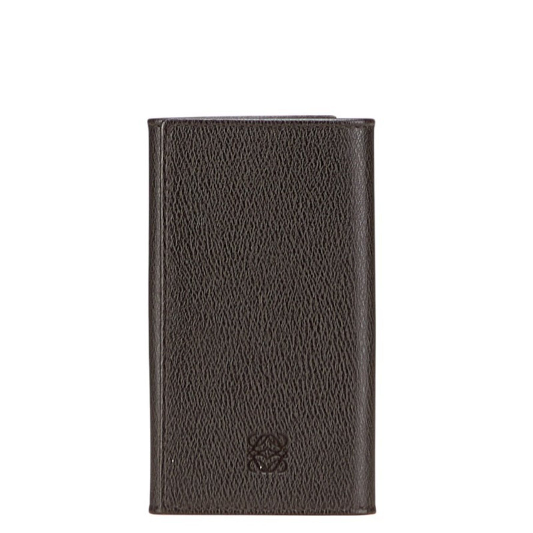LOEWE Anagram Logo Key Case, Leather